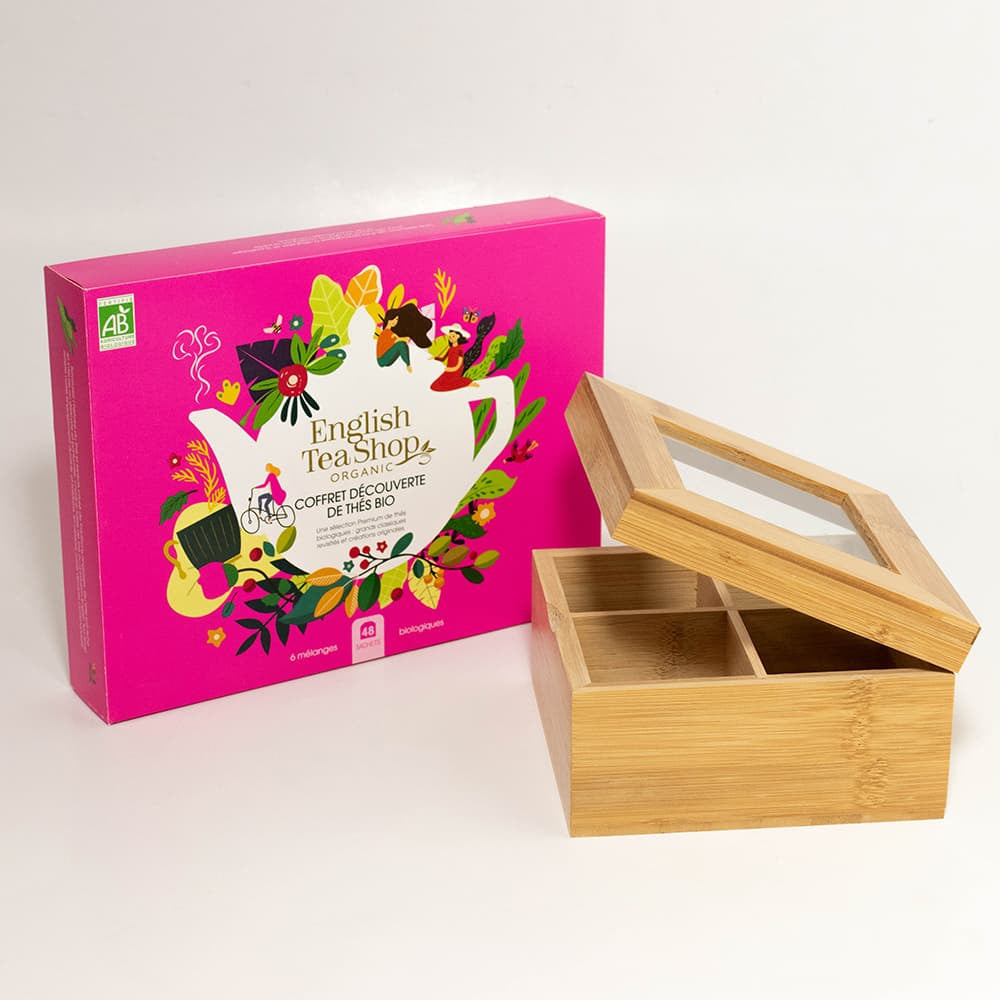 Pack Boîte à Thés et 48 Sachets Découverte Thé Bio 13512-defaultCombination - Ustensiles de Cuisine