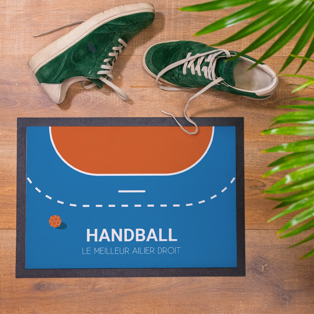 Paillasson Handball à Personnaliser Format 35 x 50 cm - Paillasson Personnalisé