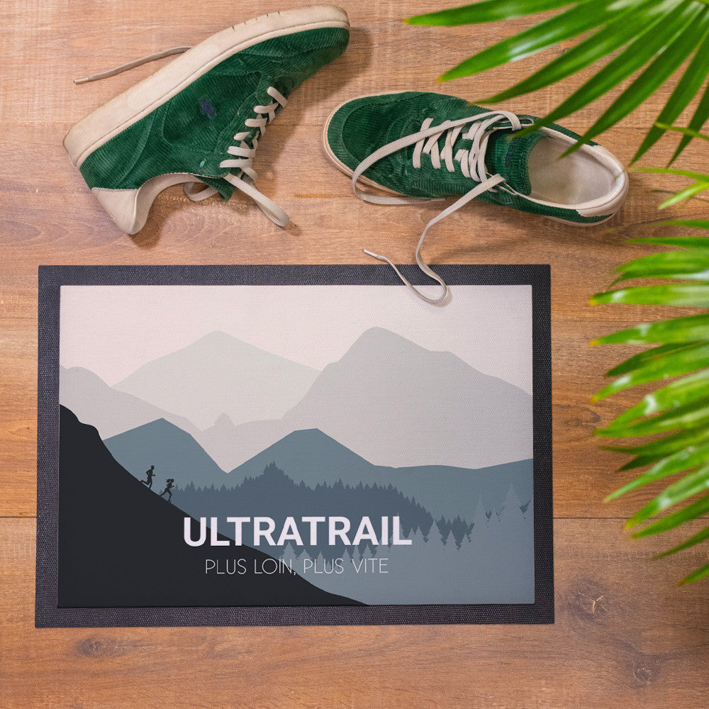 Paillasson Trail à Personnaliser Format 35 x 50 cm - Paillasson Personnalisé