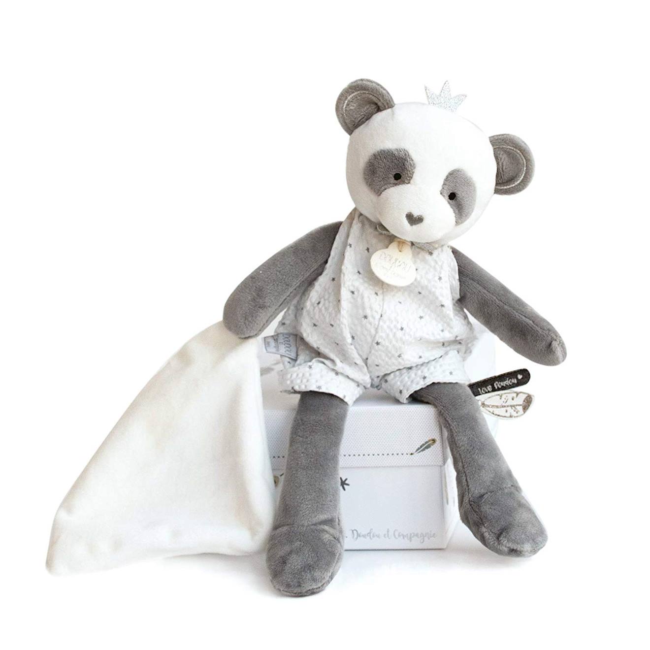 Panda attrape-rêve gris
