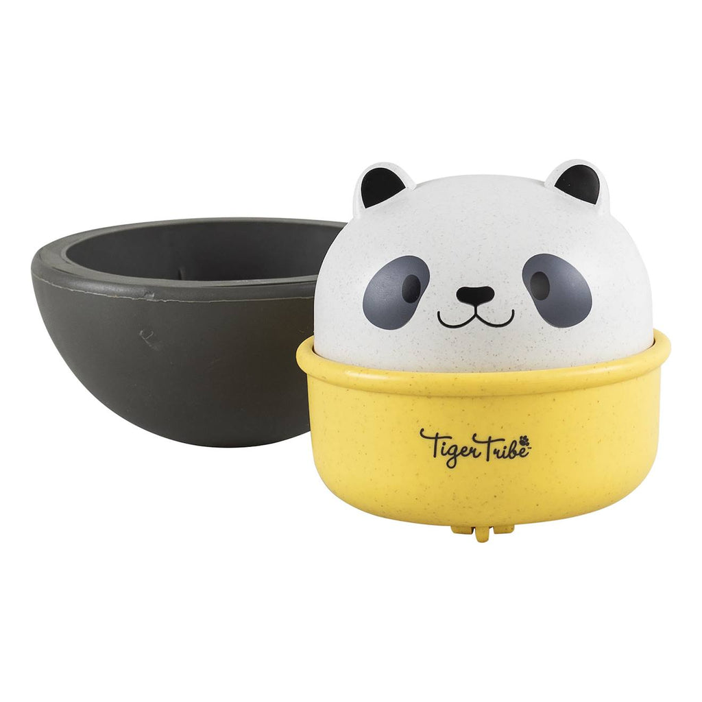 Panda culbuto et véhicule à friction noir