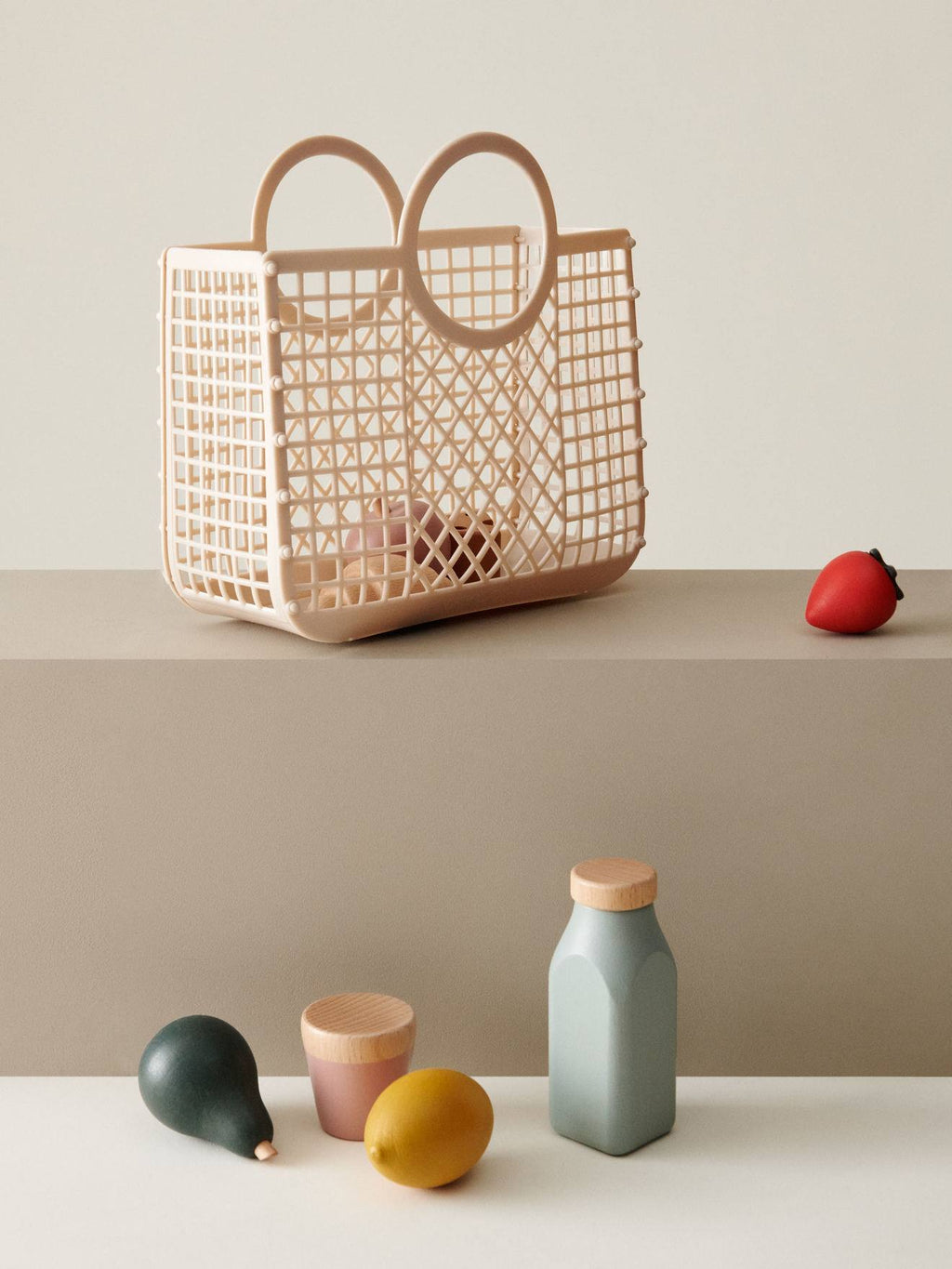 Panier à provisions florin - écru