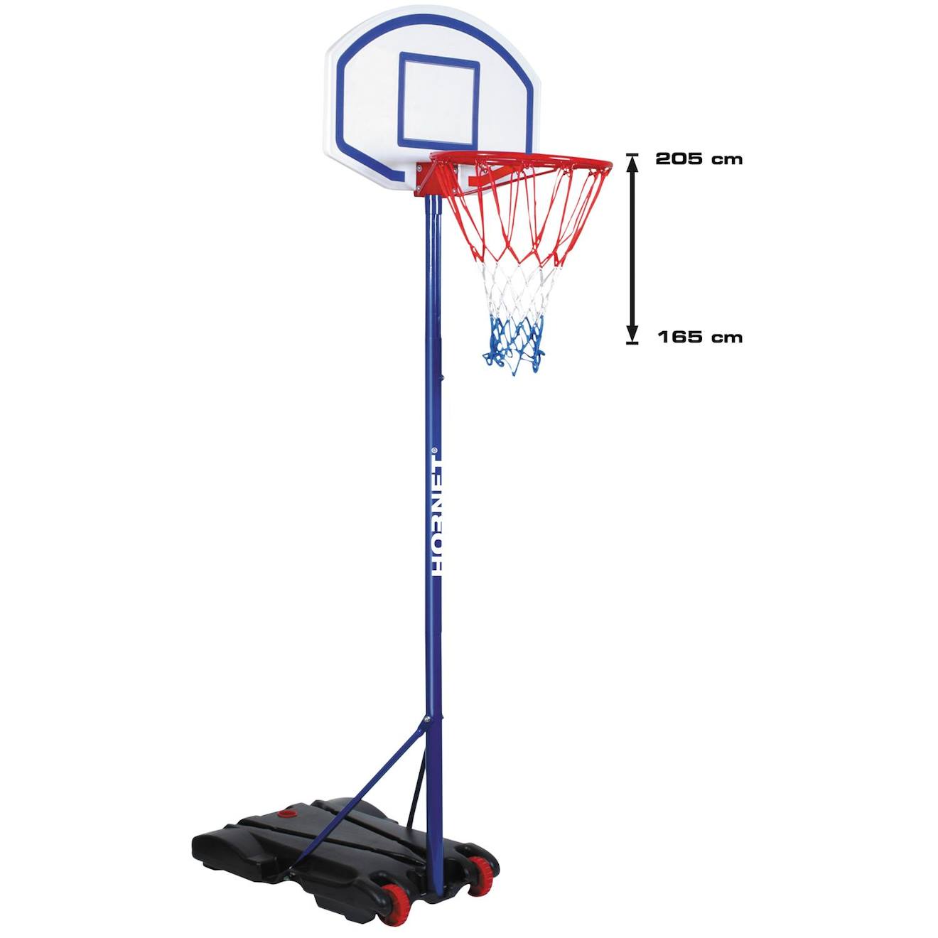Panier de basket-ball hornet cm multicolore