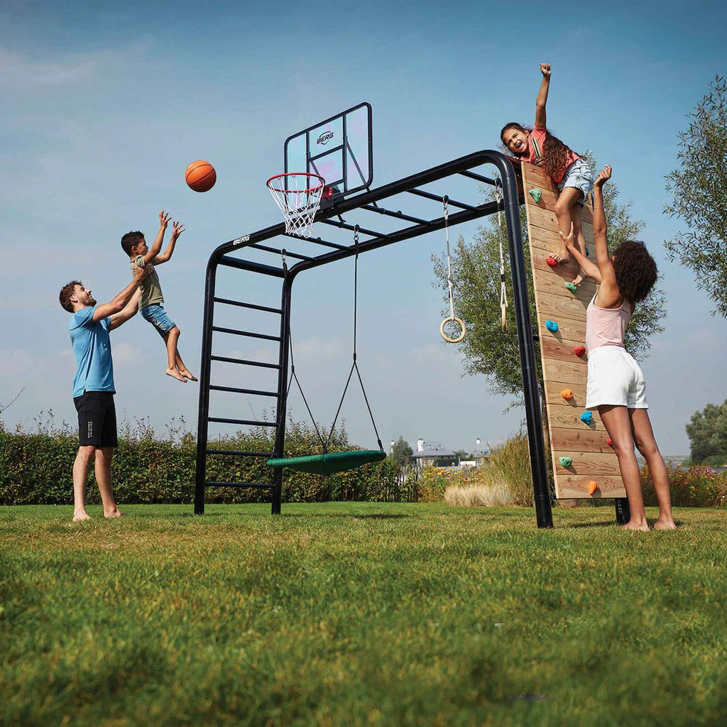 Panier de basket pour aire de jeux playbase black