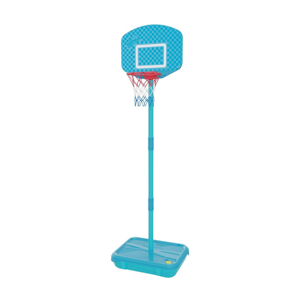 Panier de basketball swingball junior métal bleu - rouge - orange