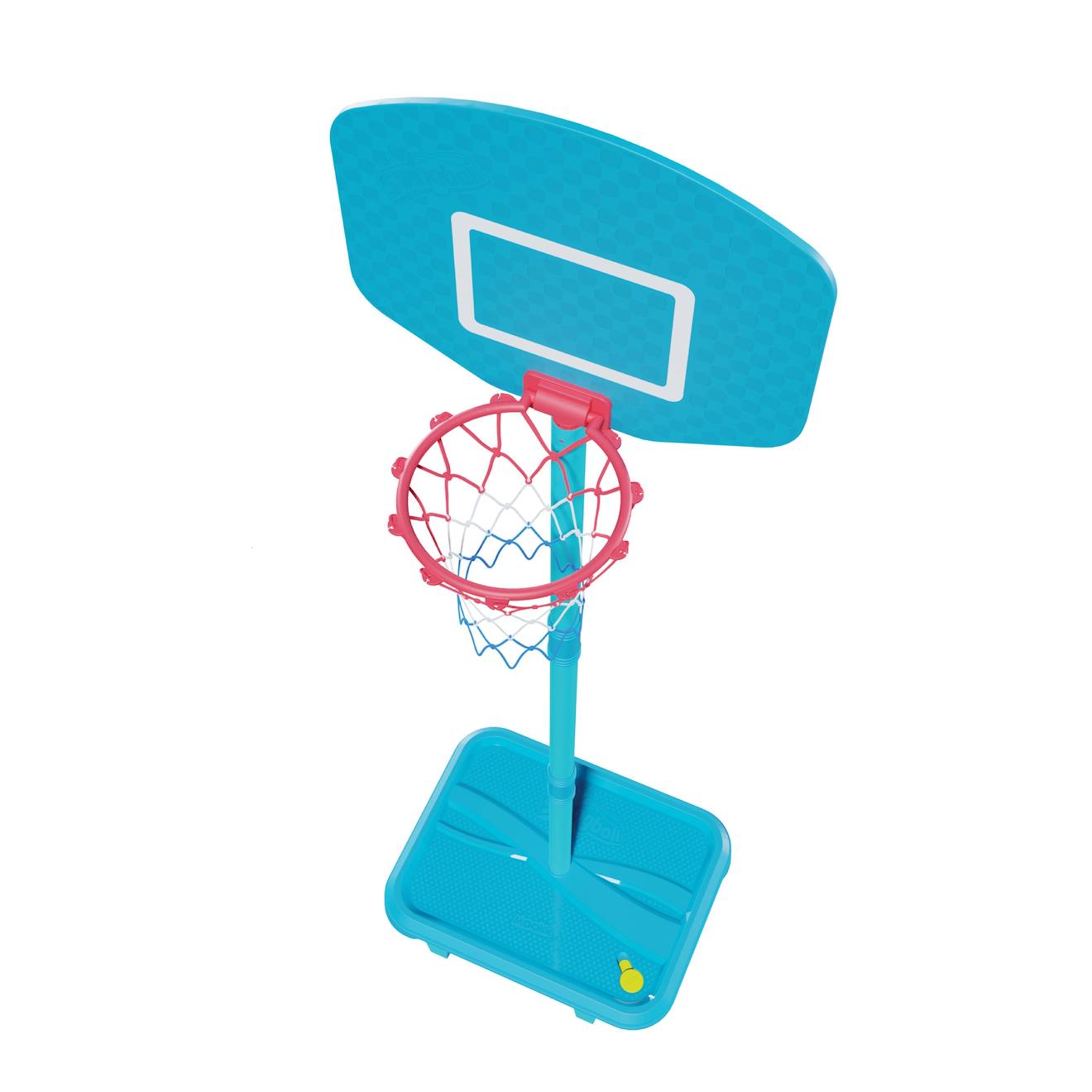 Panier de basketball swingball junior métal bleu - rouge - orange