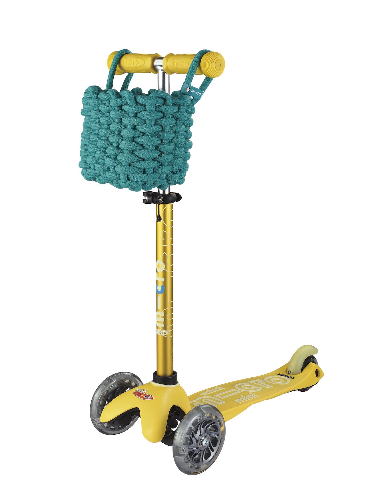 Panier pour trottinette vert eco