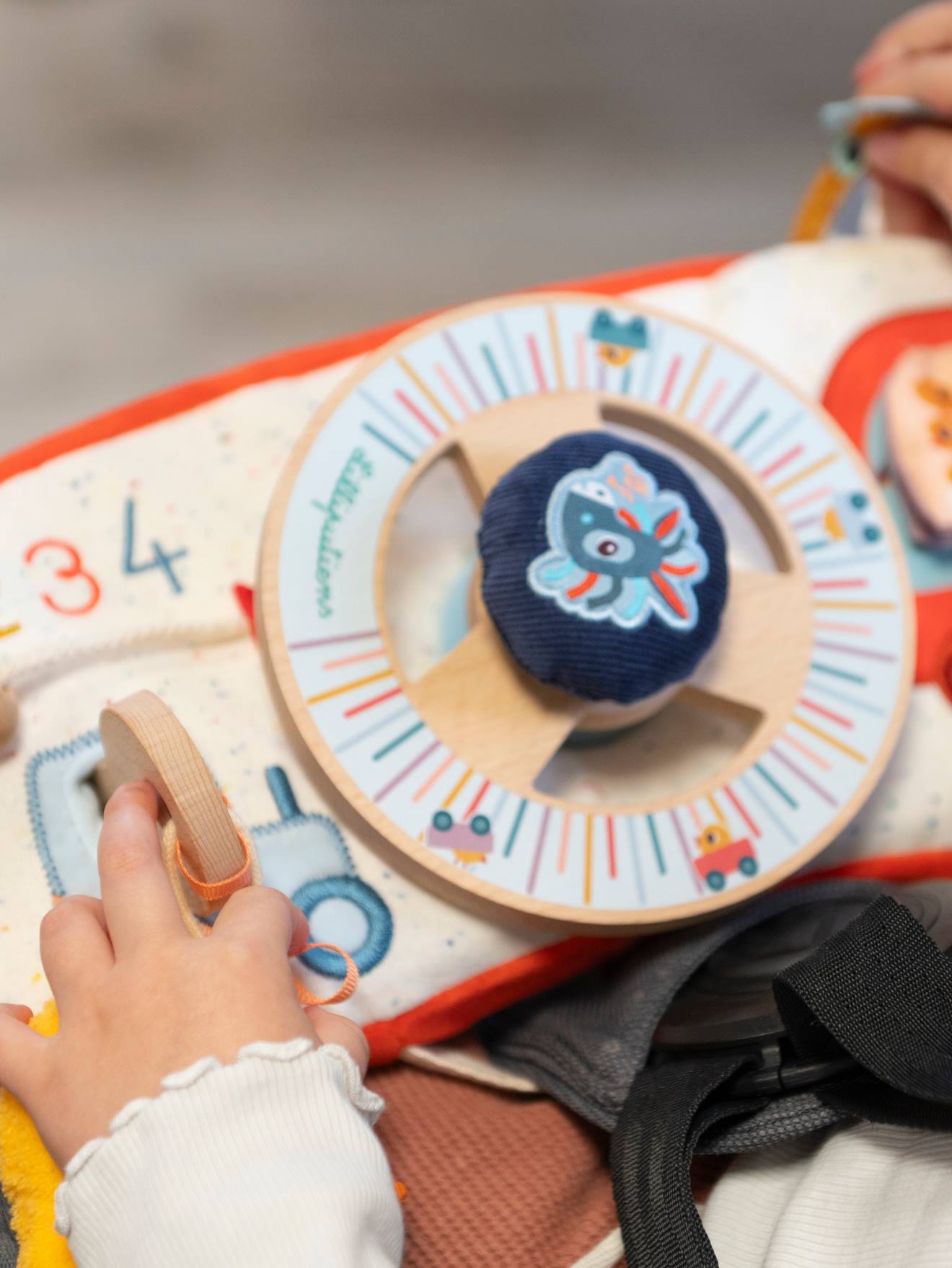 Panneau d'activités en voiture s multicolore