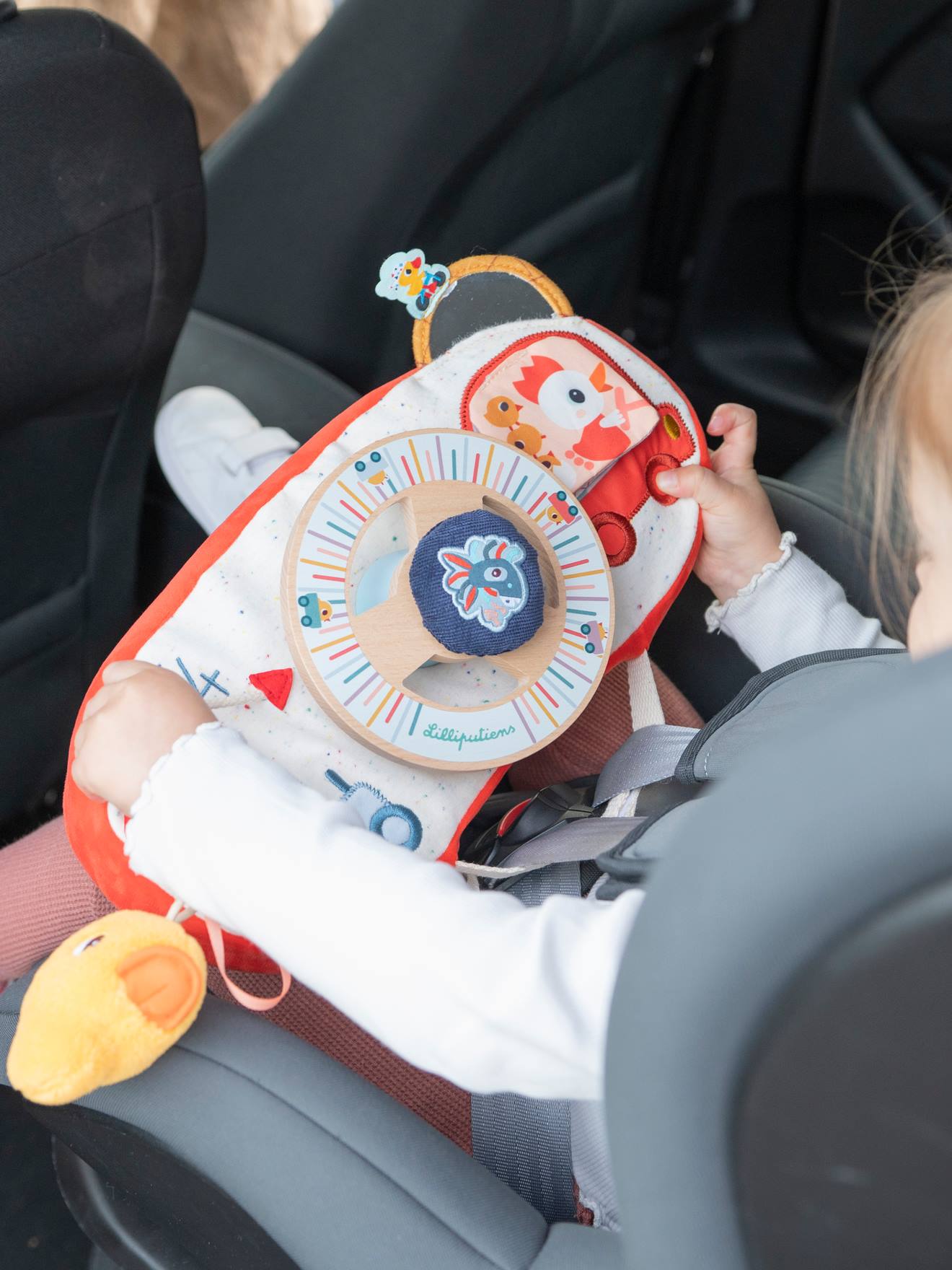 Panneau d'activités en voiture s multicolore