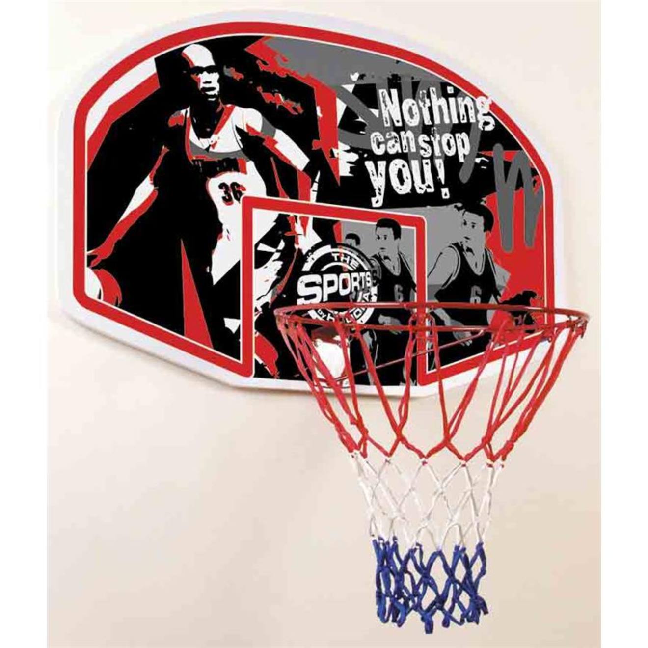 Panneau de basket enfants multicolore