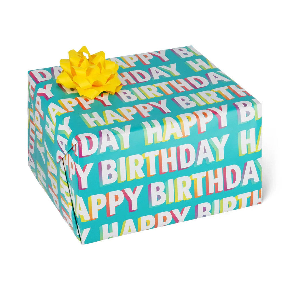 Papier Cadeau Happy Birthday - Papier Cadeau