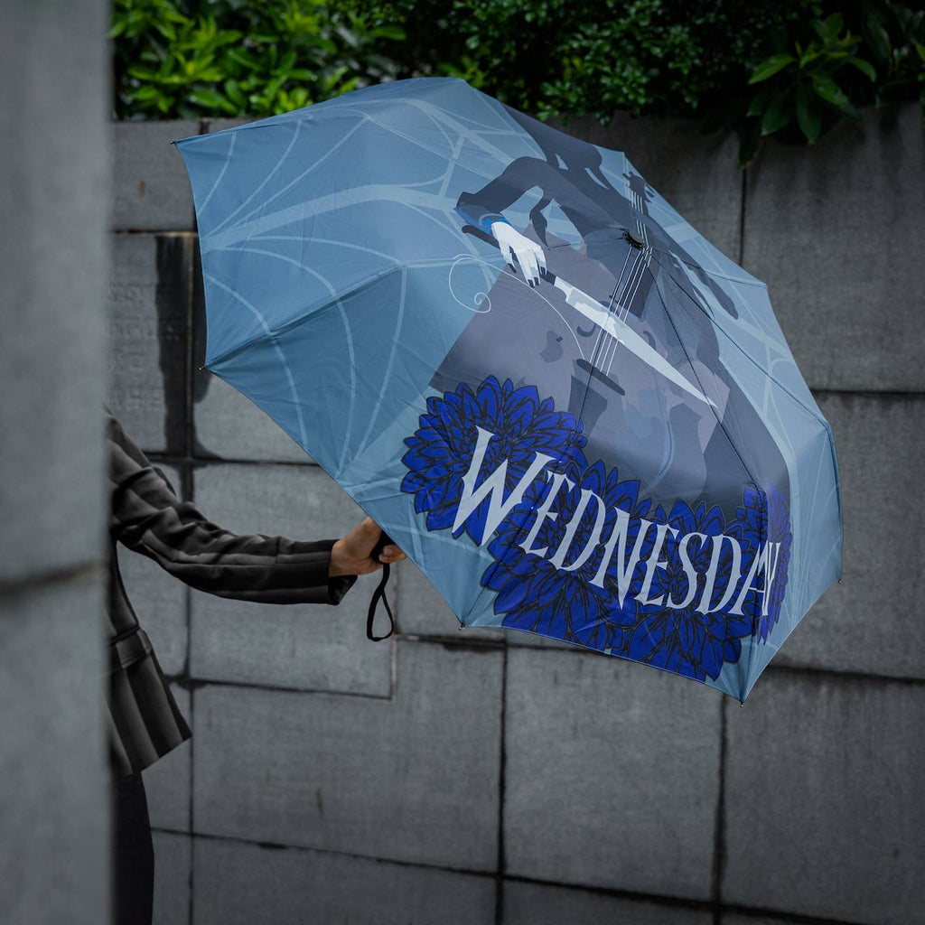 Parapluie Mercredi et Son Violoncelle - Mercredi Bleu
