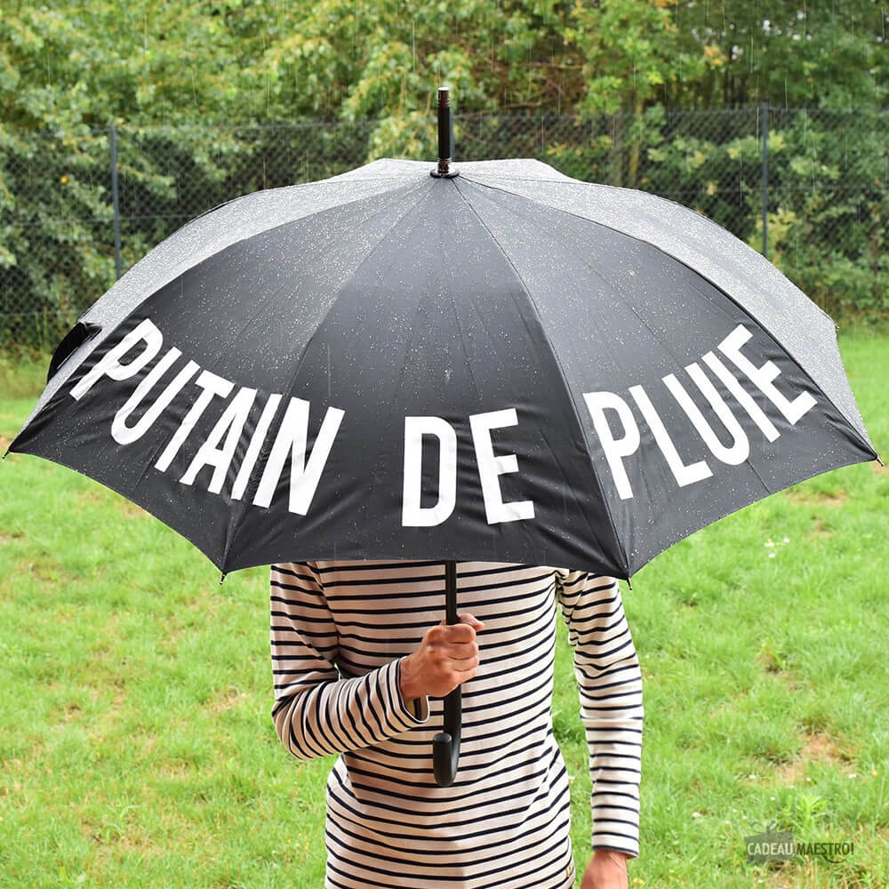 Parapluie "Putain de Pluie" - Mode