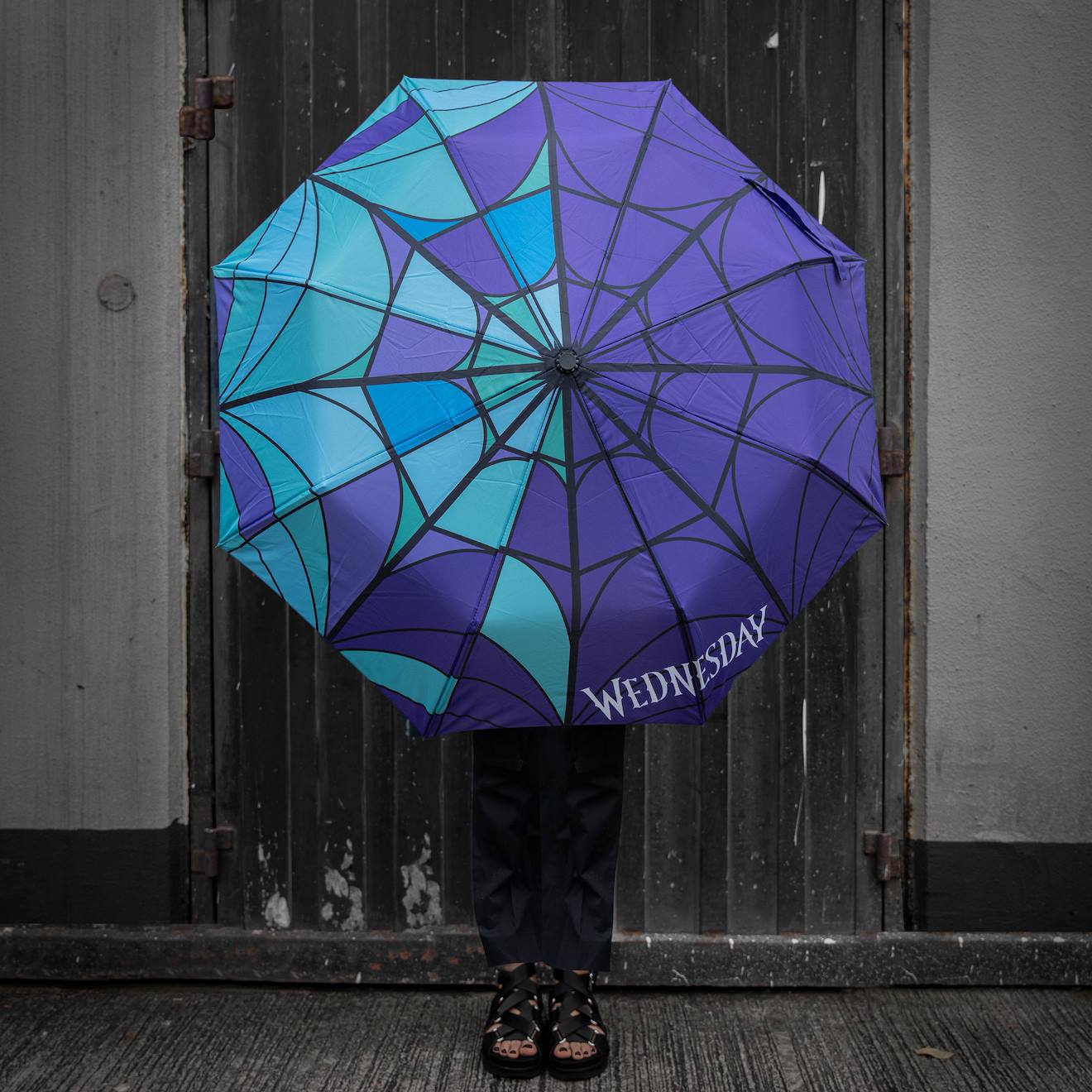 Parapluie Vitrail de Mercredi - Mercredi Violet