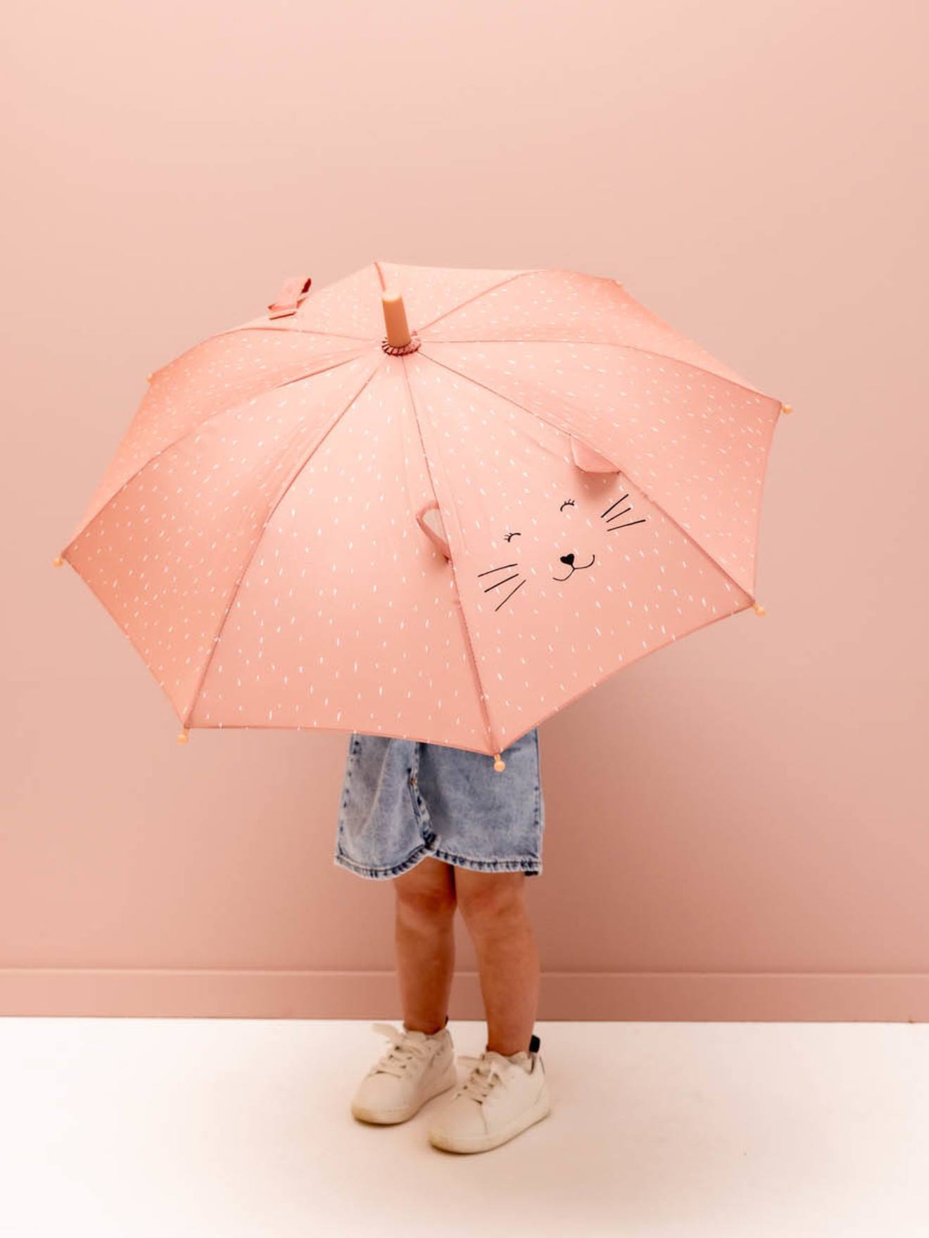 Parapluie rose nude