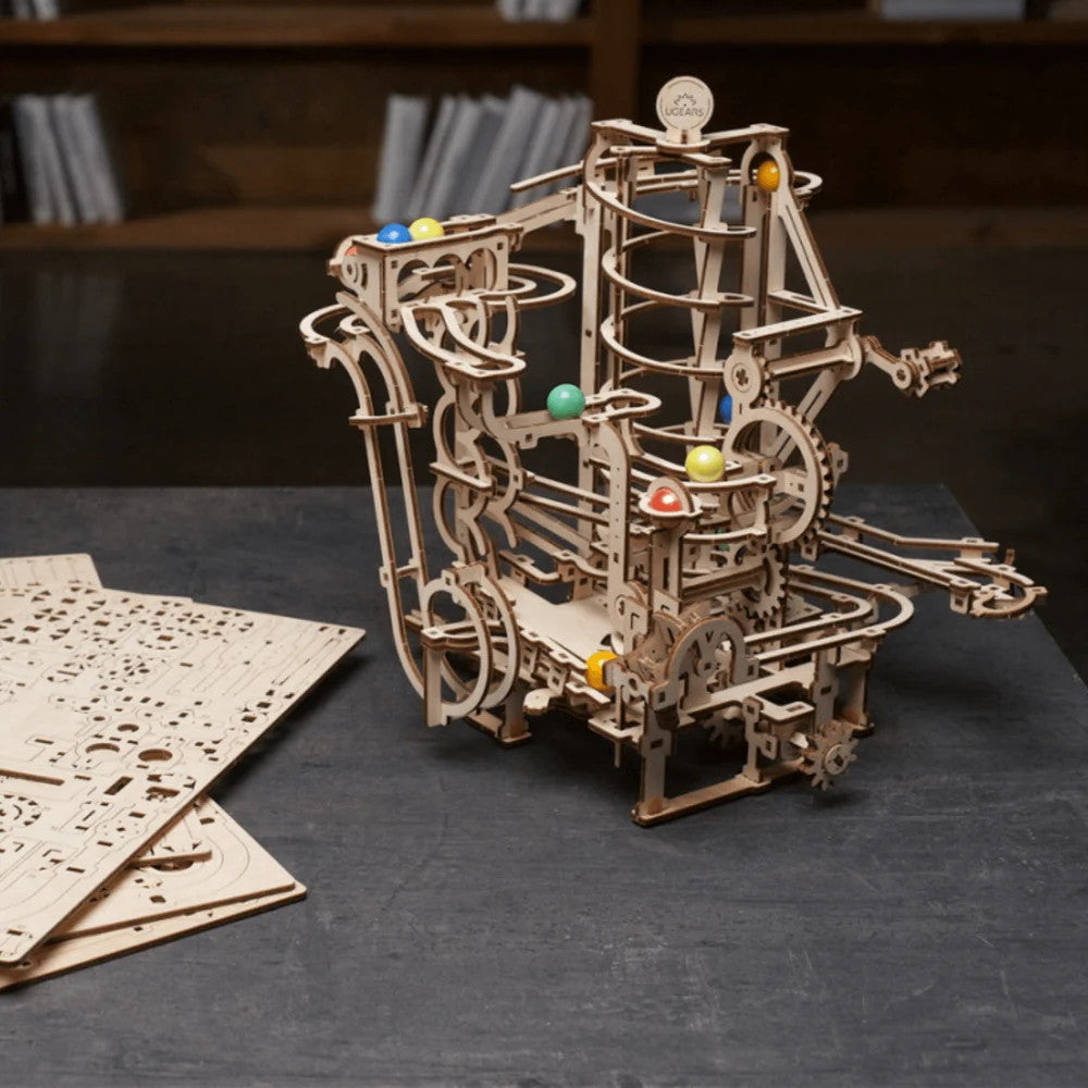 Circuit de Billes en Bois à Monter - Maquette Bois