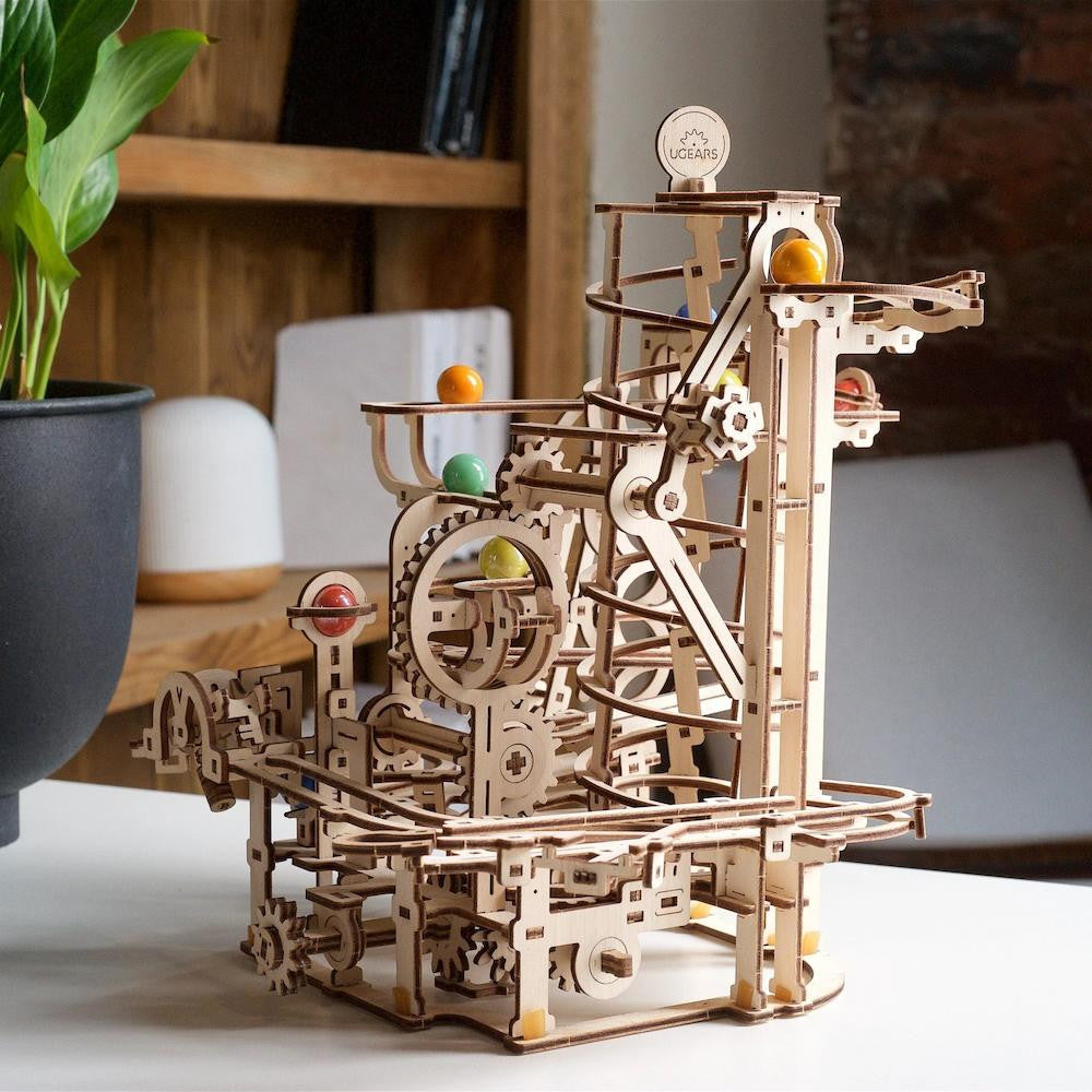 Circuit de Billes en Bois à Monter - Maquette Bois