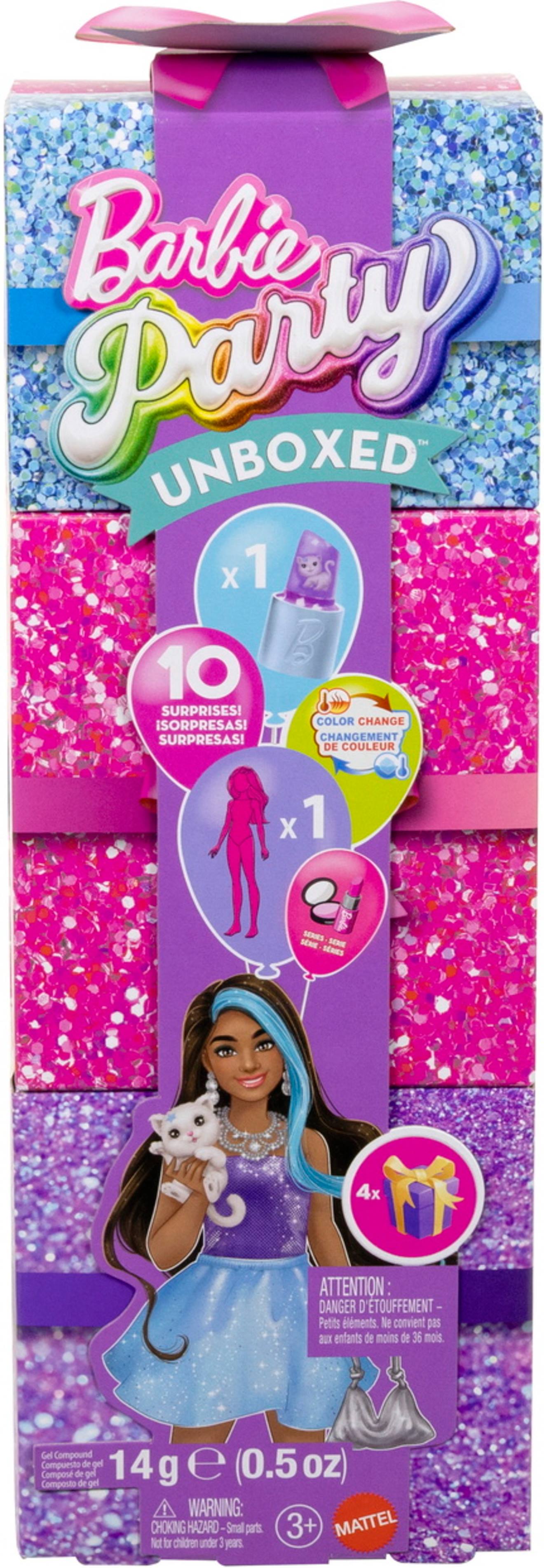 Party glam violet Barbie multicolore