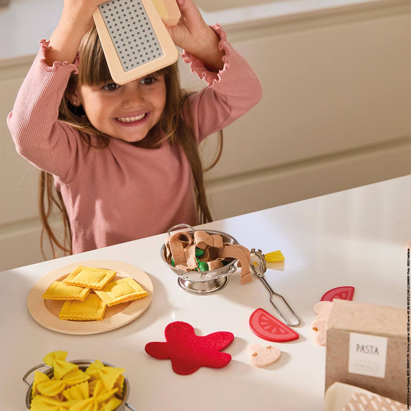 Pasta mix, set de pâtes avec 58 accessoires multicolore