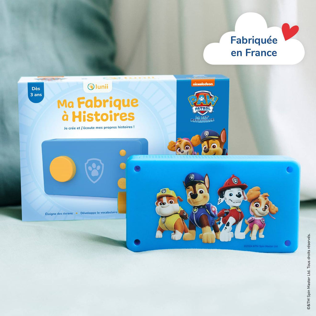 Pat' Patrouille - ma fabrique à histoires édition limitée Paw Patrol bleu Pat' Patrouille