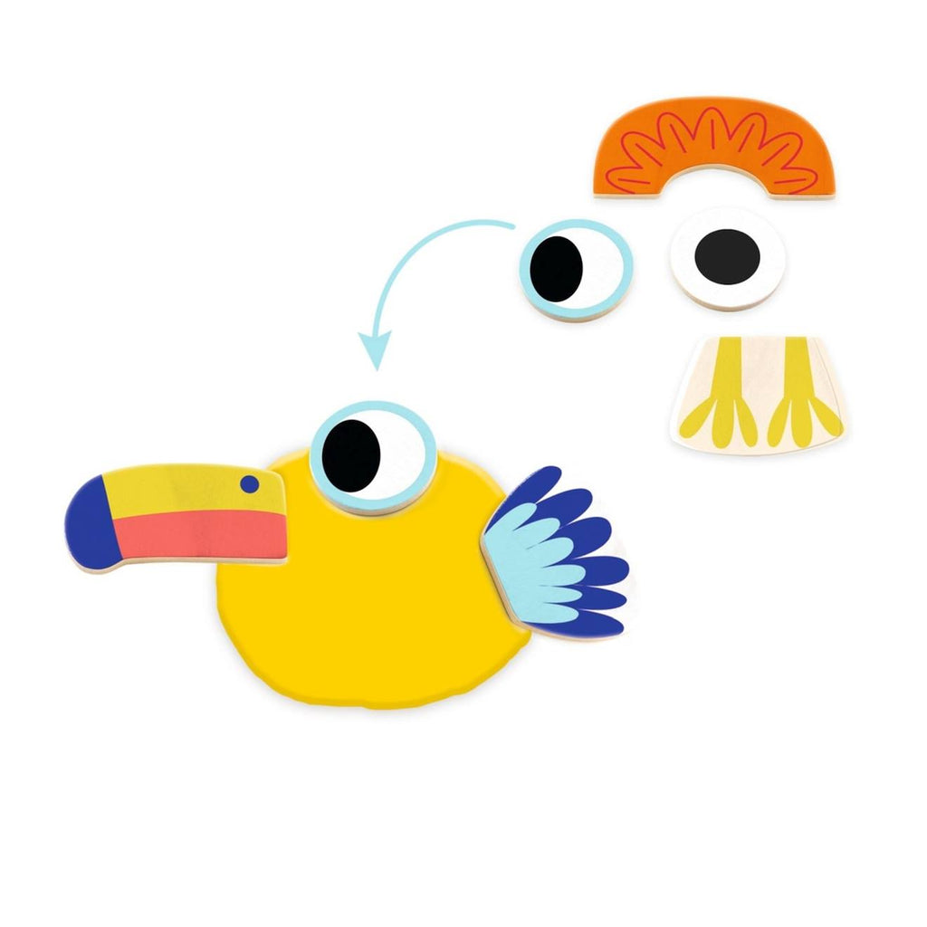 Pâte à modeler mapatanimaux multicolore