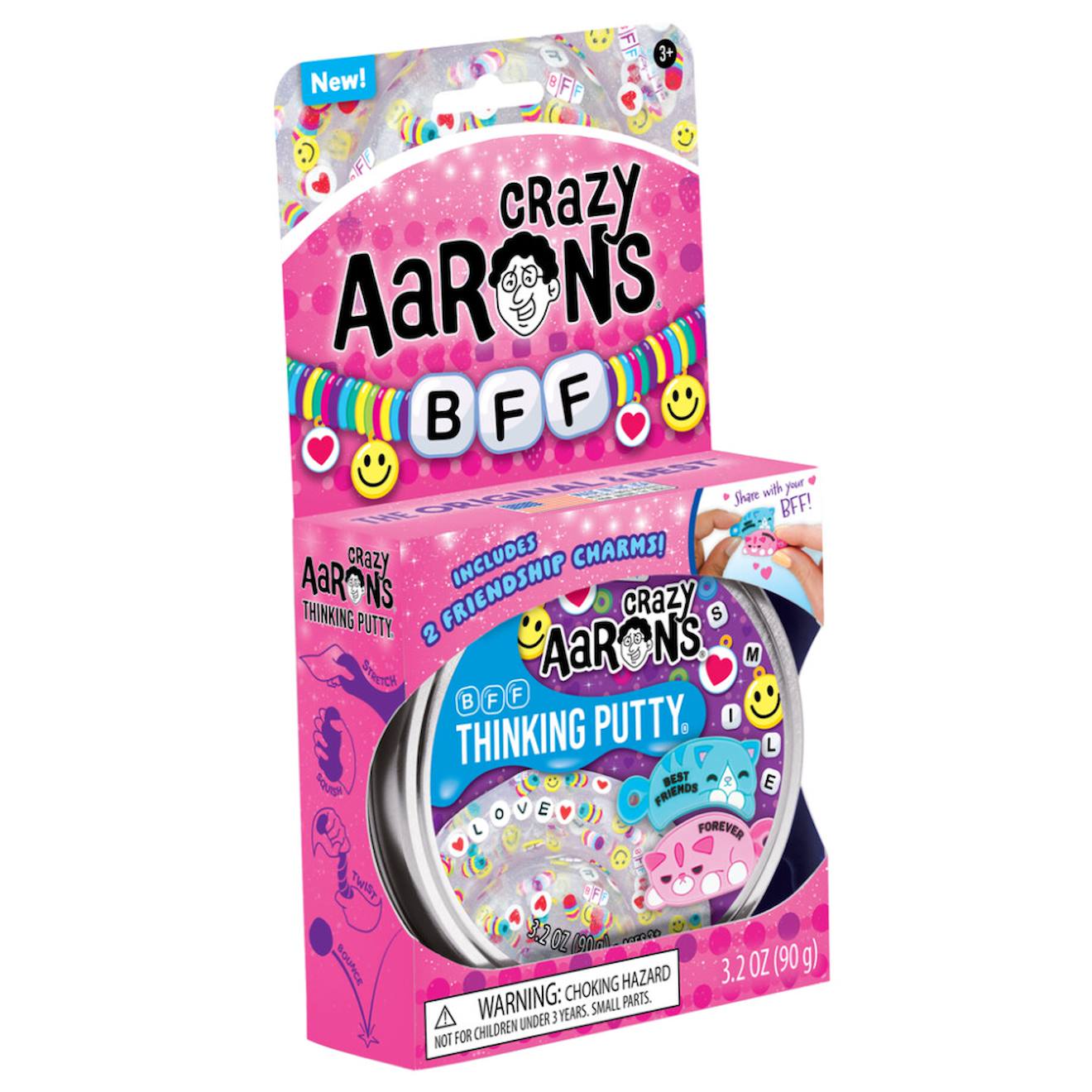 Pâte scintillante – l'amitié en version chat et paillettes pink