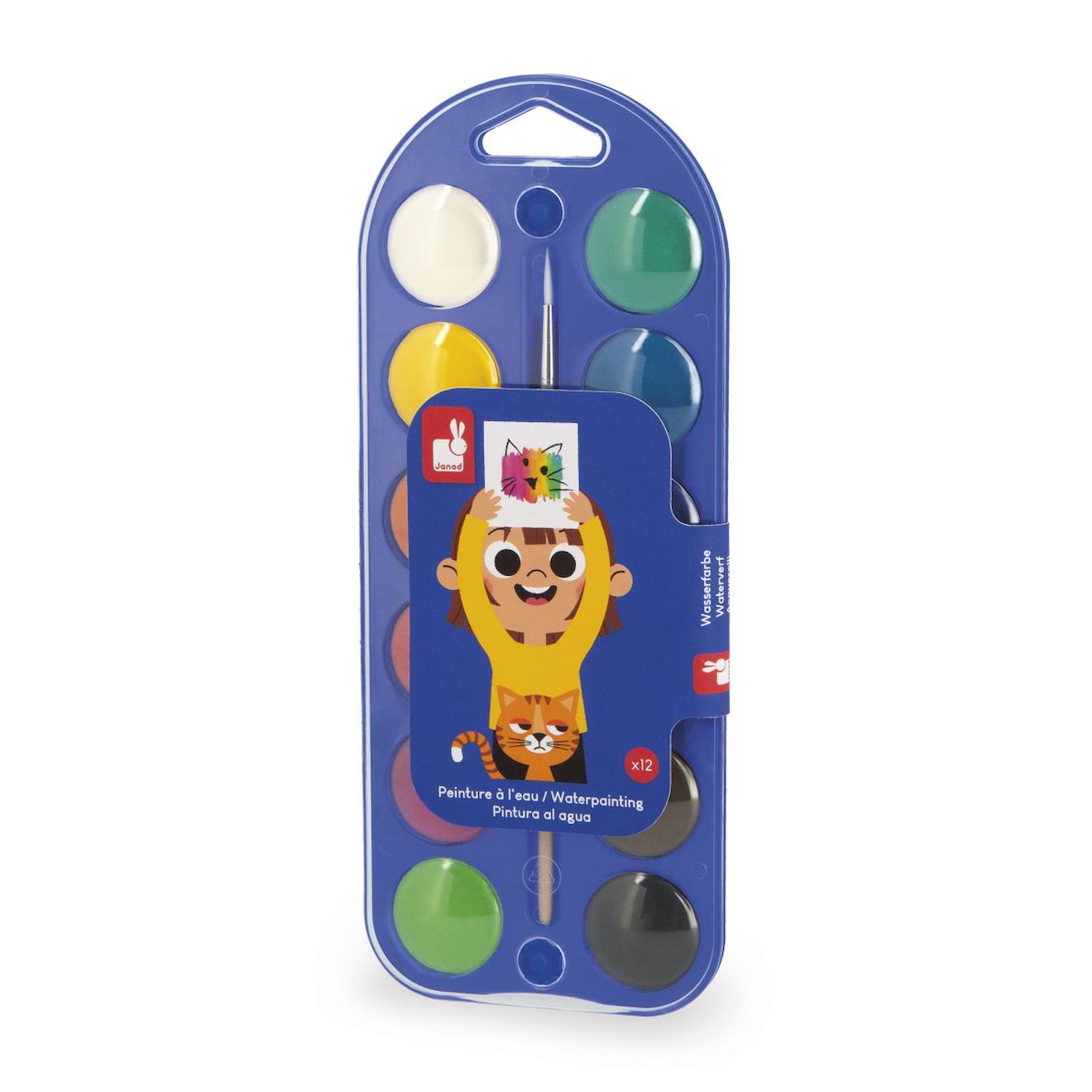 Peinture à l'eau - colo multicolore