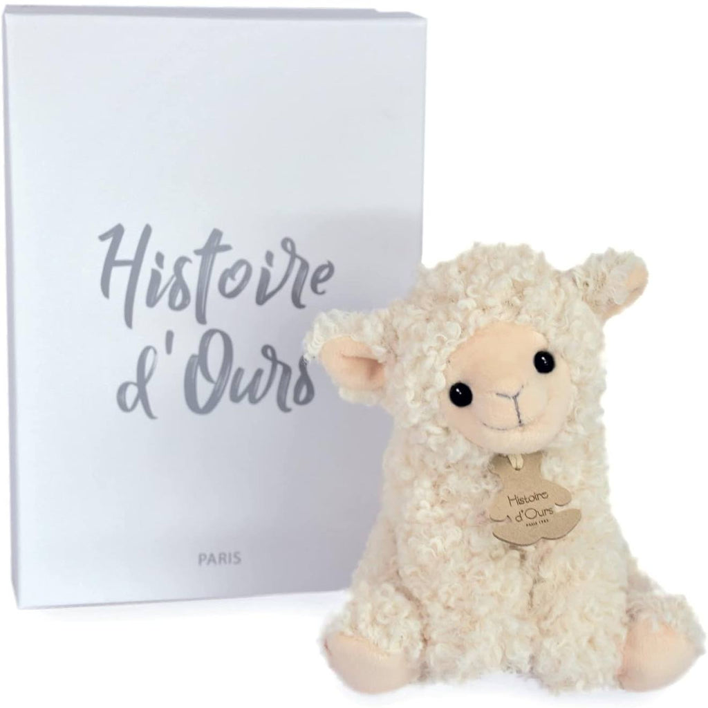 Peluche agneau beige 20 cm beige