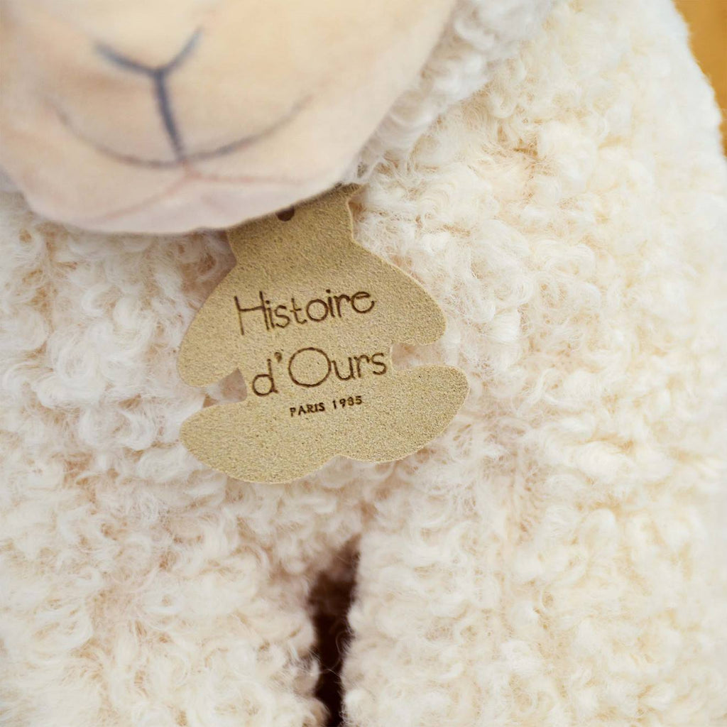 Peluche agneau beige 20 cm beige