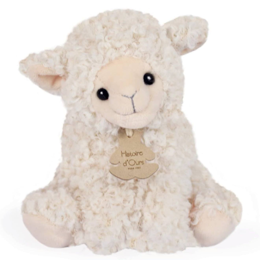 Peluche agneau beige 20 cm beige