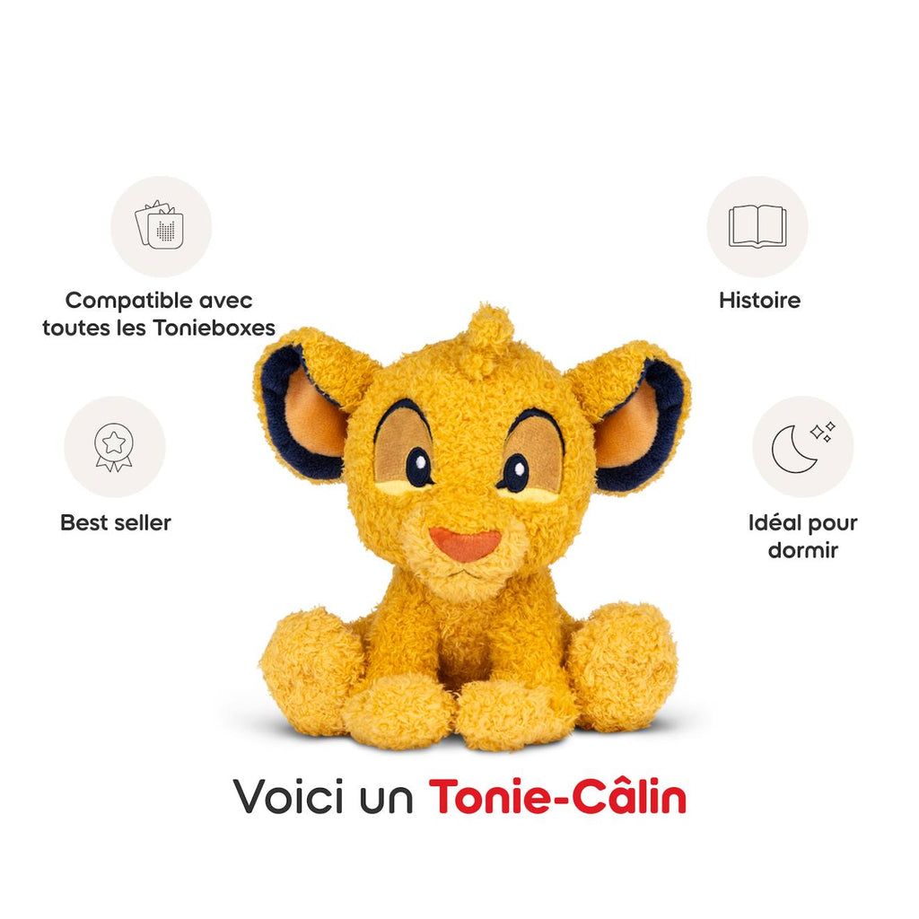 Peluche audio câlin Disney simba Le Roi Lion - histoires apaisantes - dès 3 ans multicolore