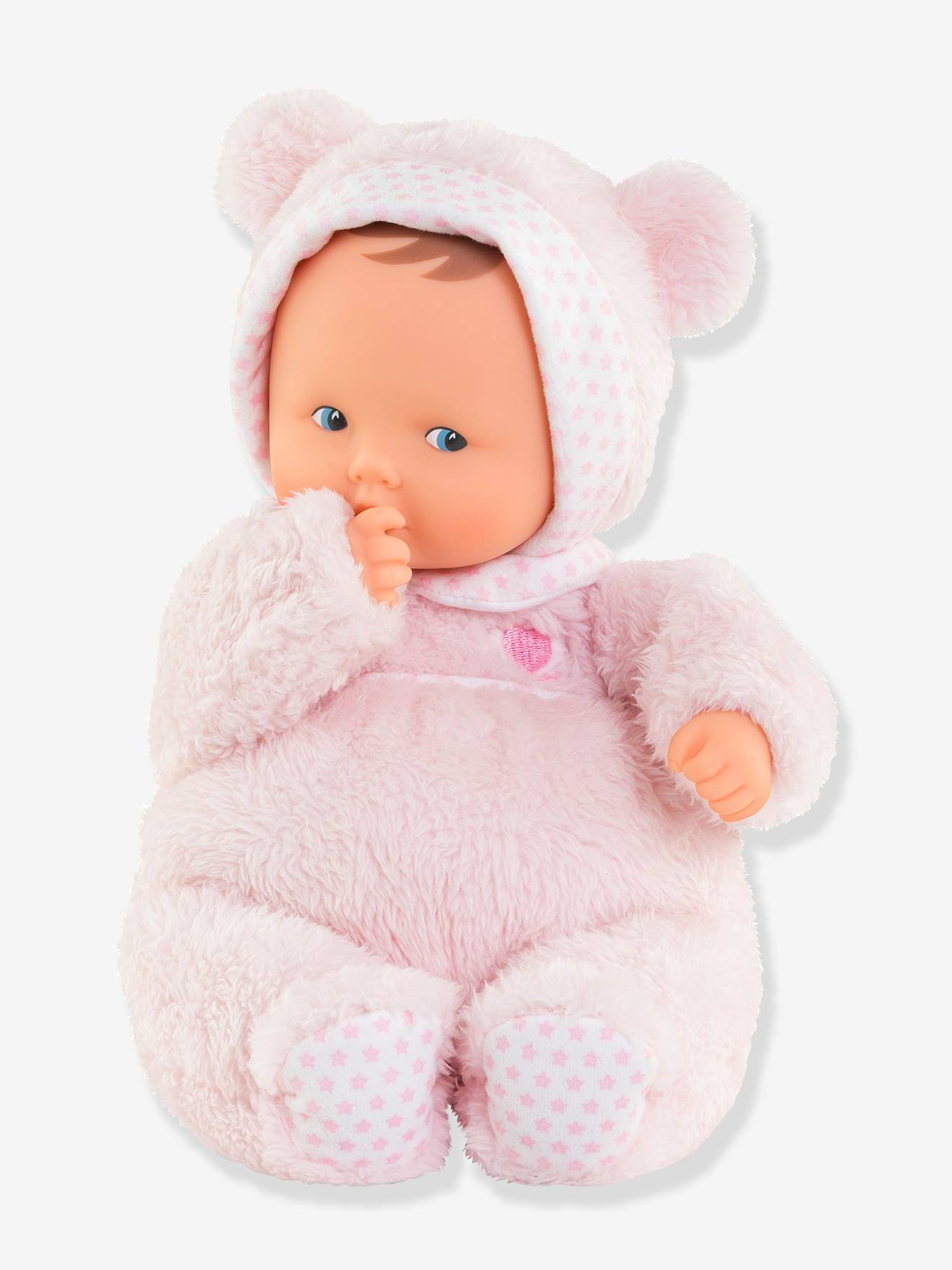 Peluche babinounours rêves étoiles rose