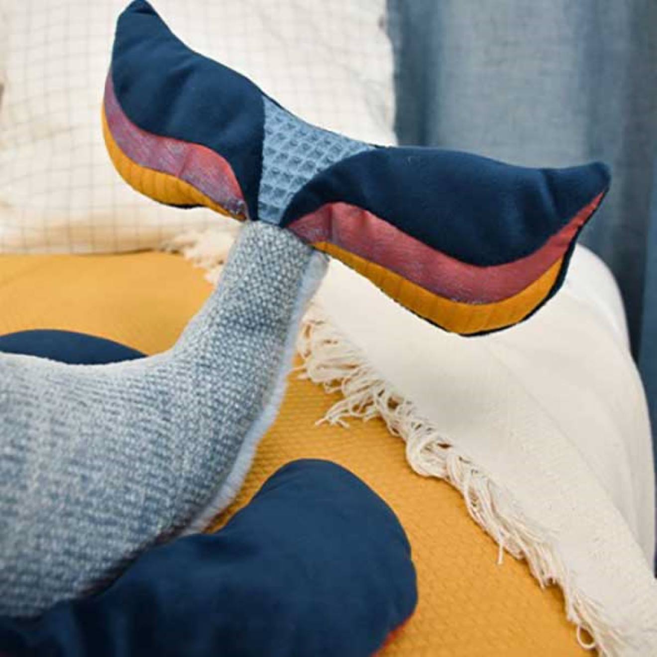Peluche baleine bleue 30 cm bleu