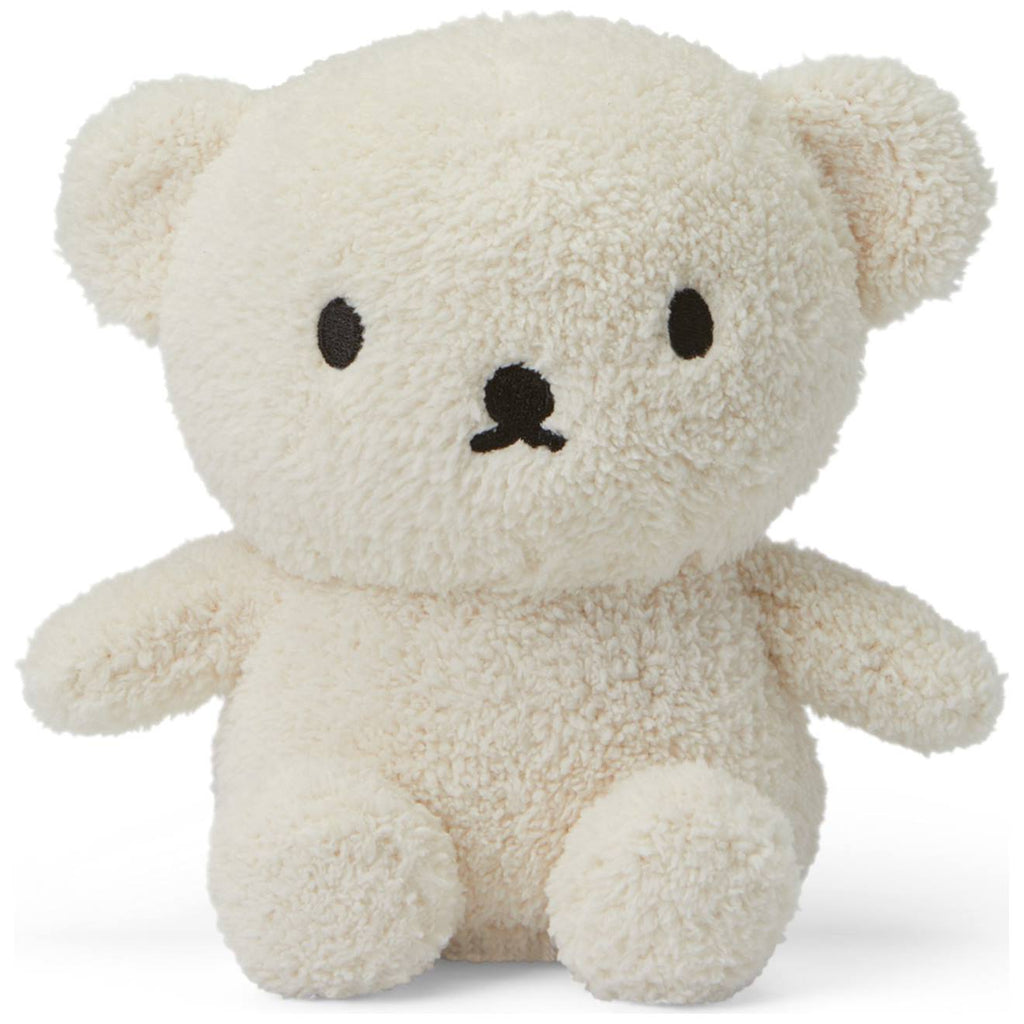 Peluche boris terry (17 cm) crème
