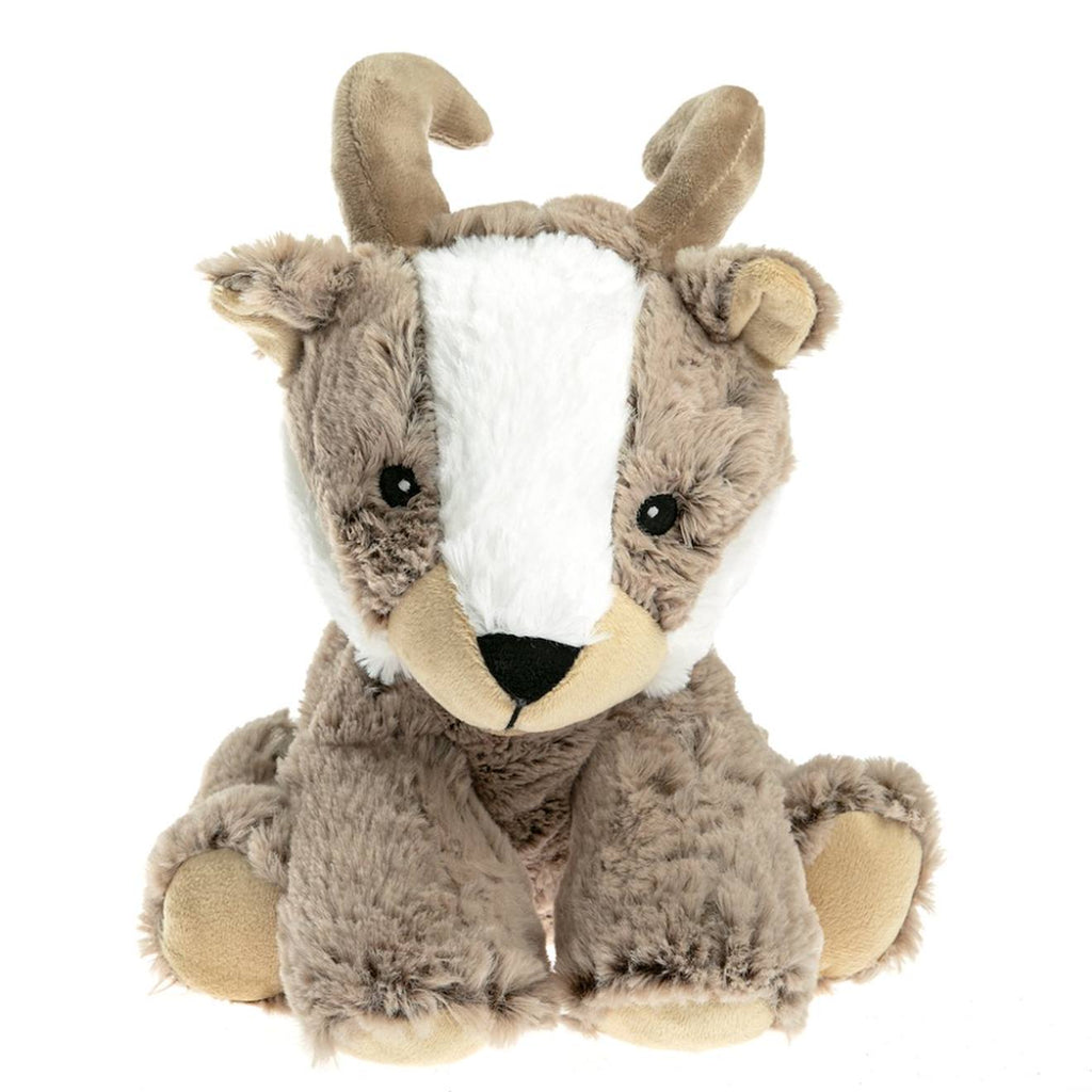 Peluche bouillotte chamois marron