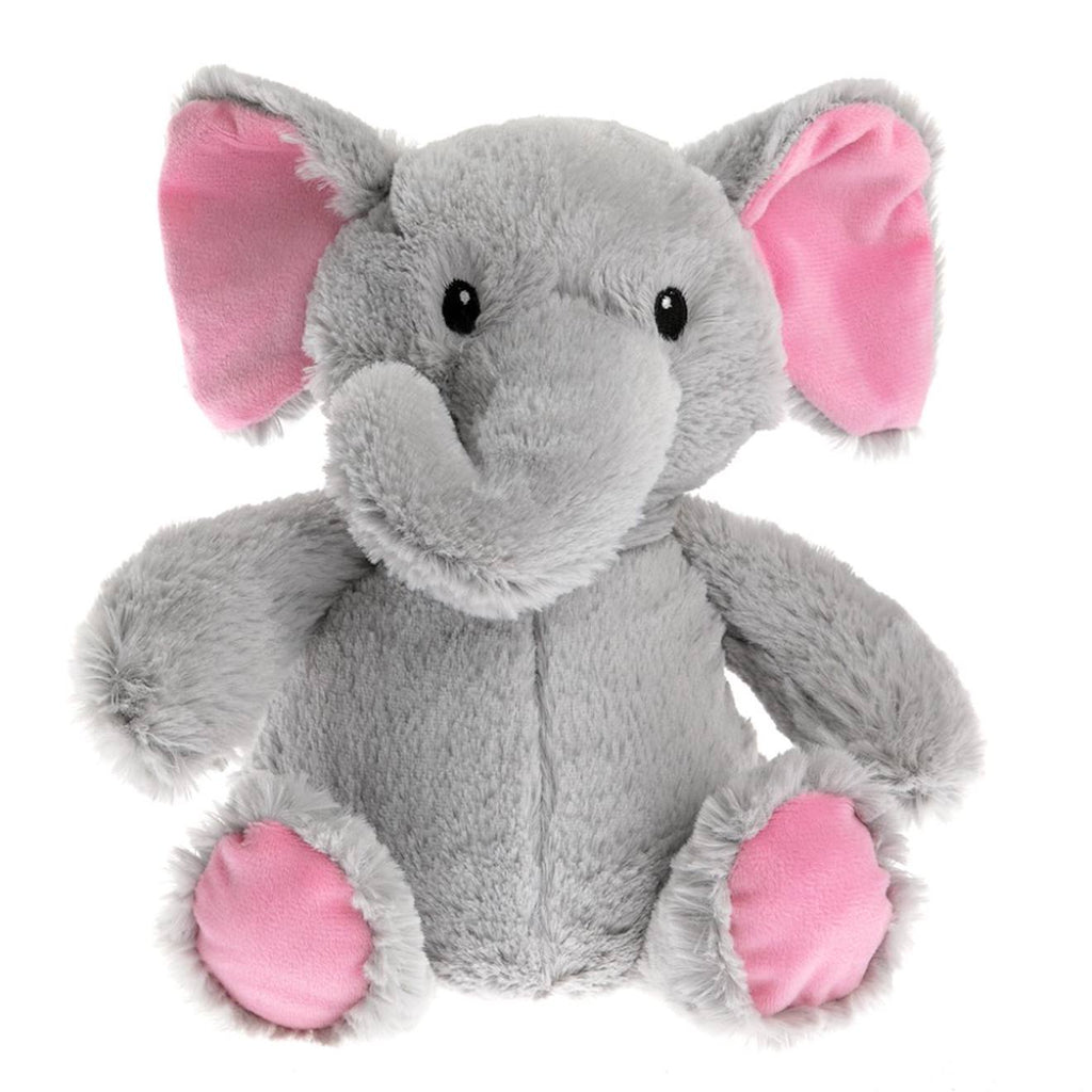 Peluche bouillotte eléphant gris