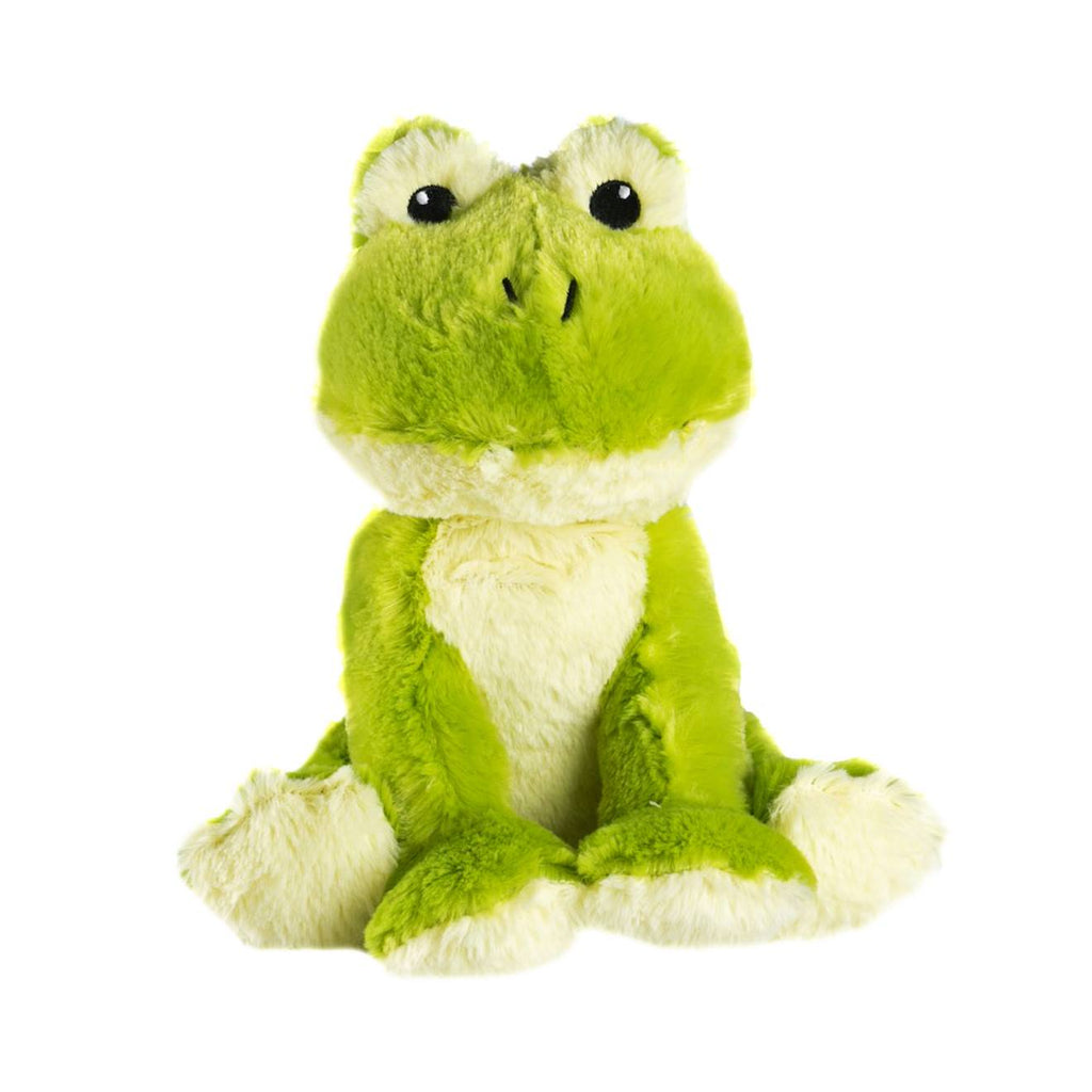 Peluche bouillotte grenouille vert