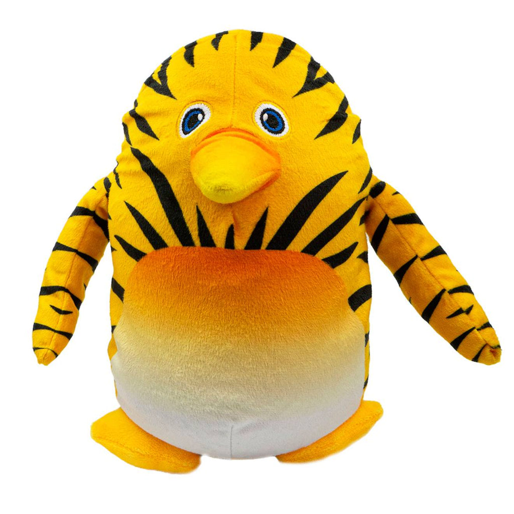 Peluche bouillotte maurice les as de la jungle jaune