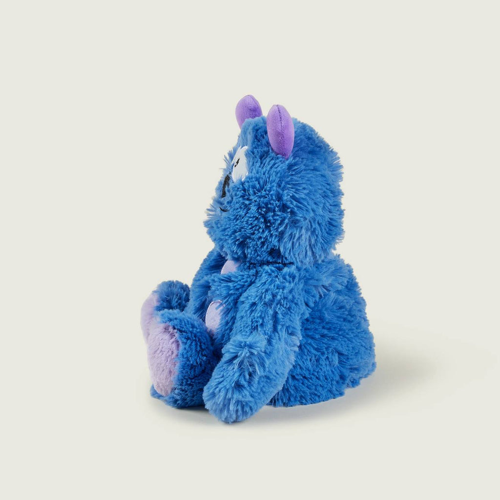 Peluche bouillotte monstre bleu