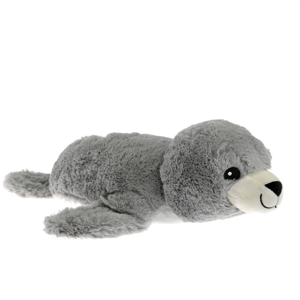 Peluche bouillotte otarie gris