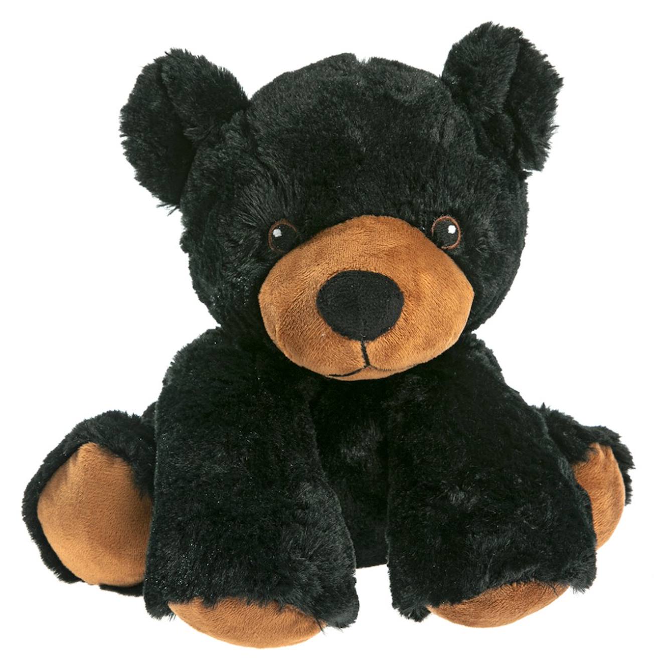 Peluche bouillotte ours noir