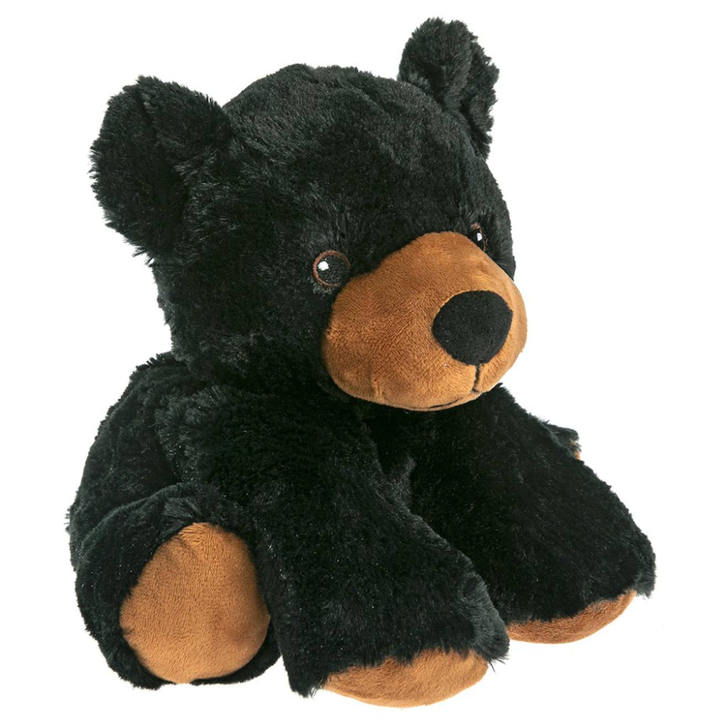 Peluche bouillotte ours noir