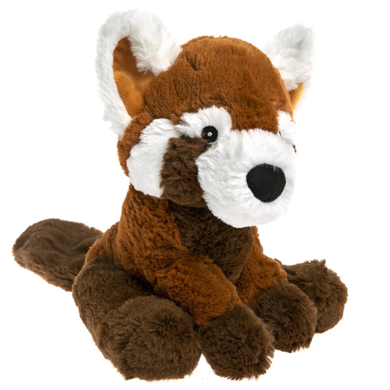 Peluche bouillotte panda roux marron