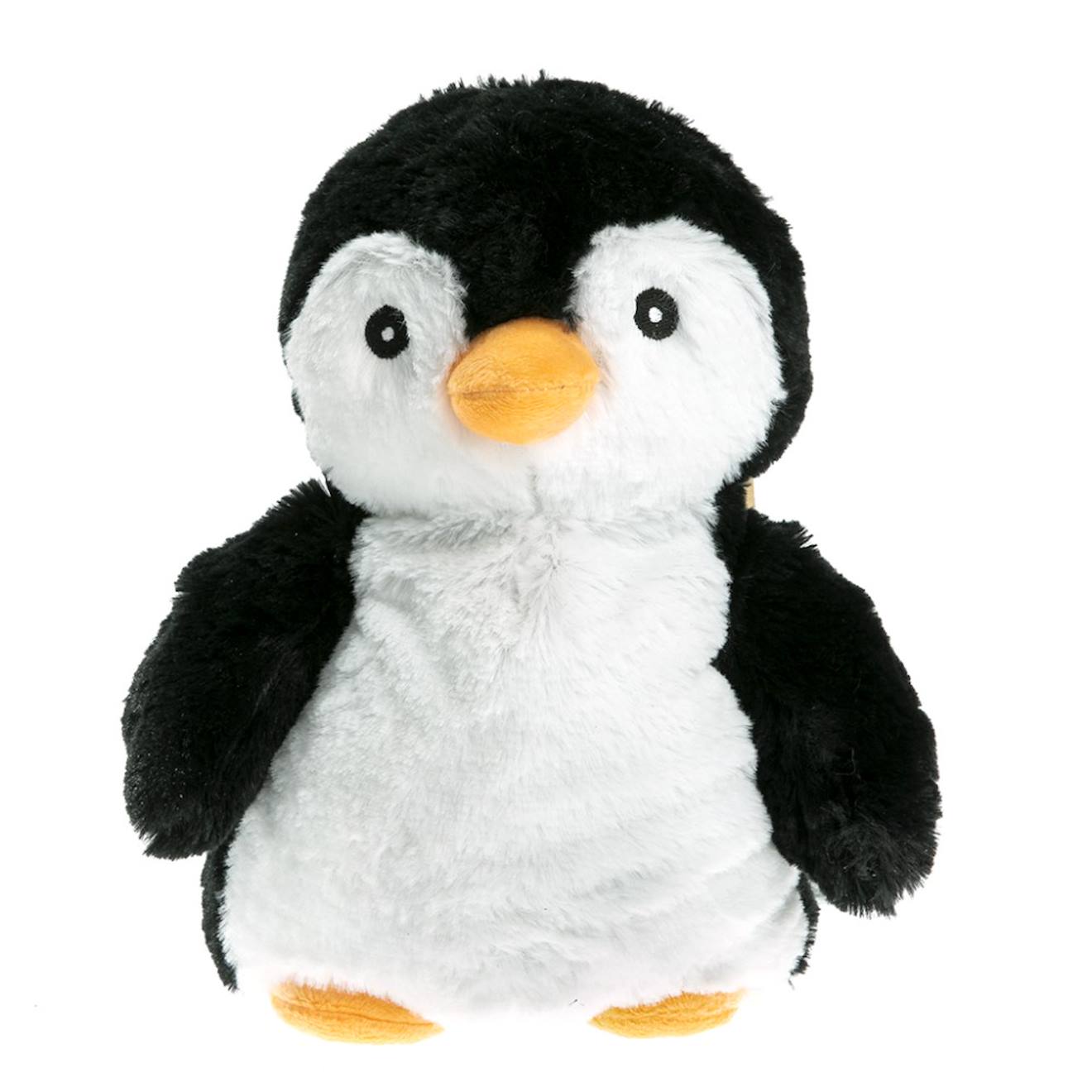 Peluche bouillotte pingouin blanc