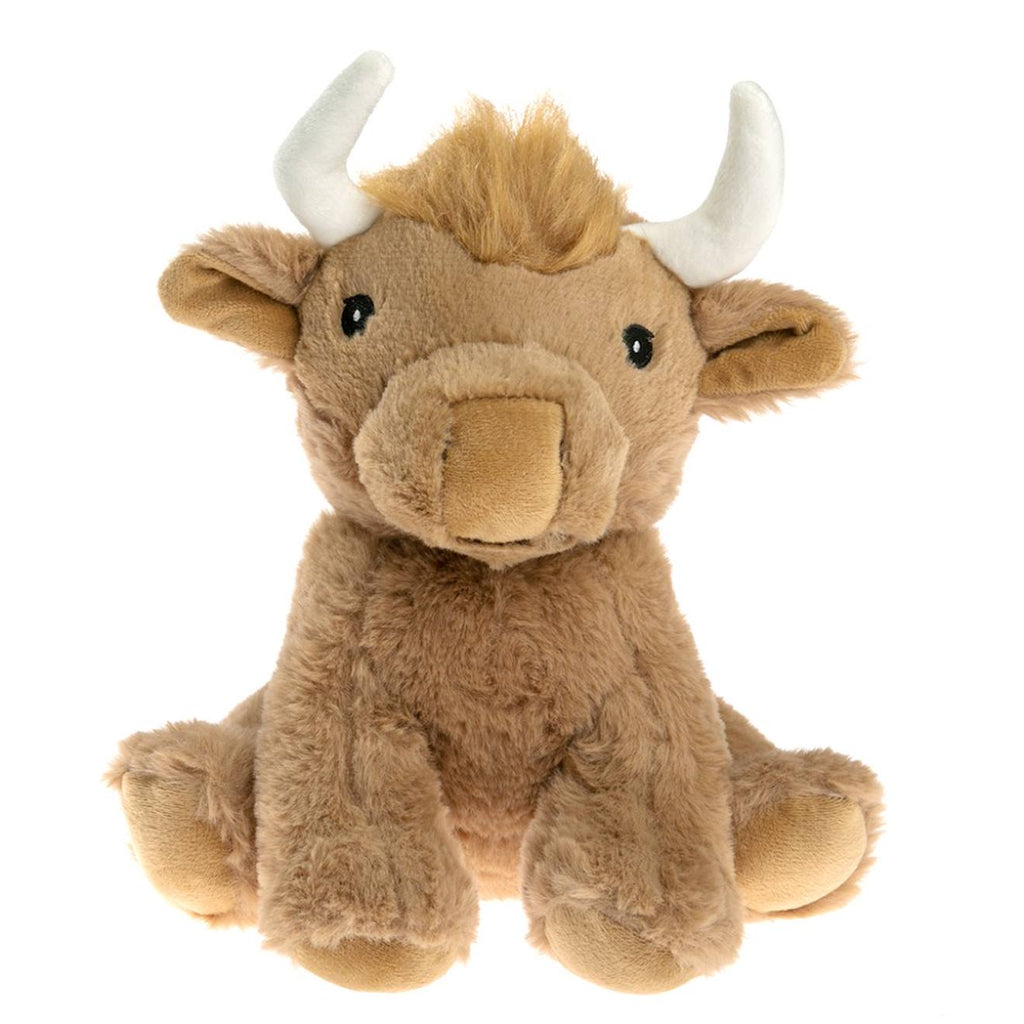 Peluche bouillotte yack marron