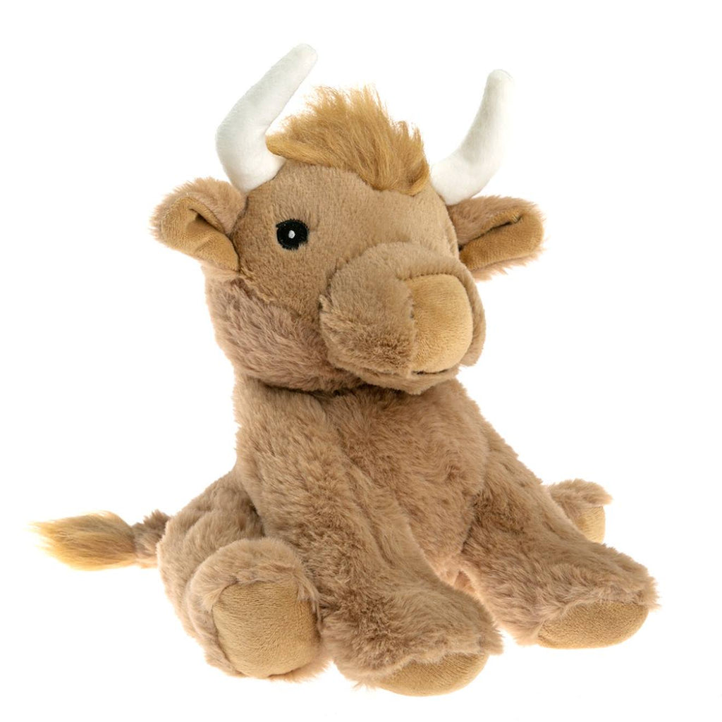 Peluche bouillotte yack marron