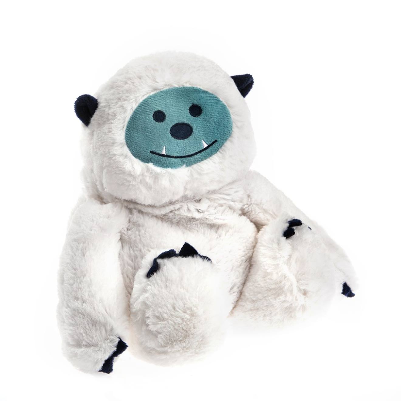 Peluche bouillotte yeti blanc