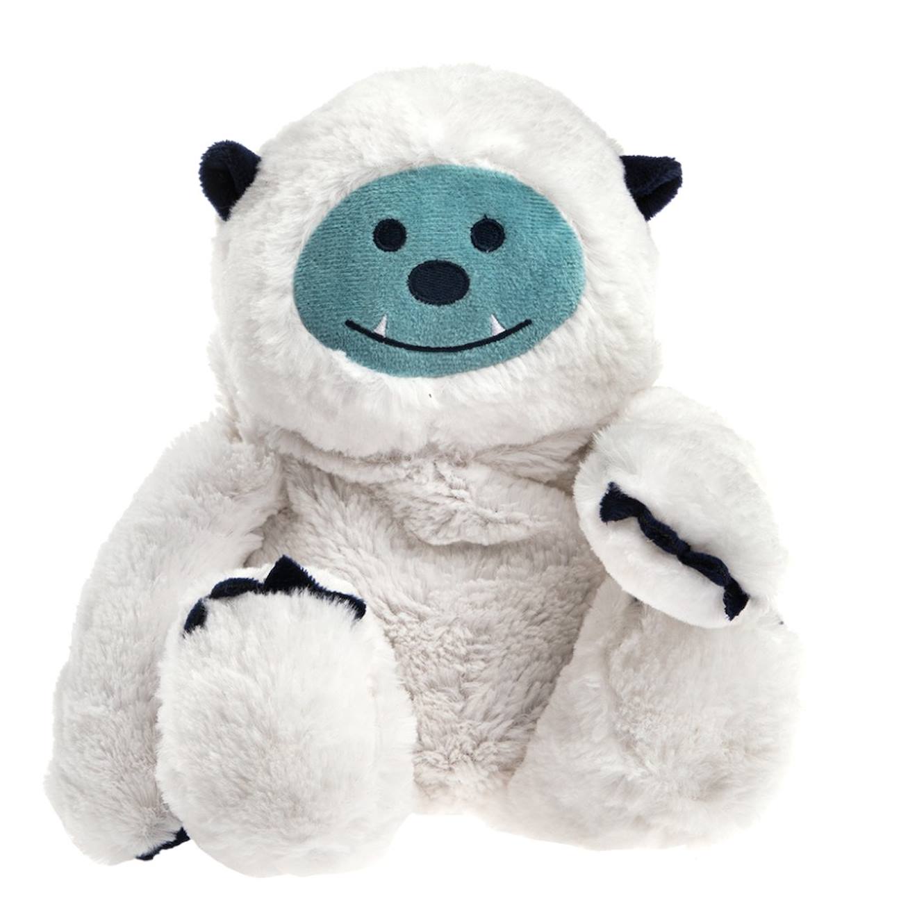 Peluche bouillotte yeti blanc