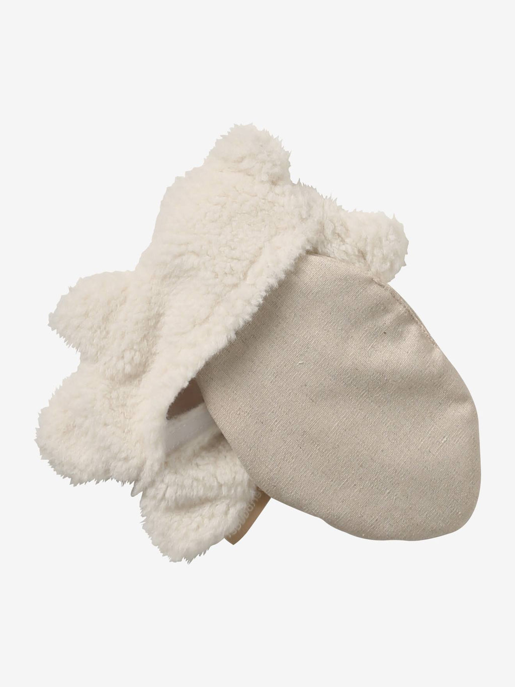 Peluche bouillotte ours blanc