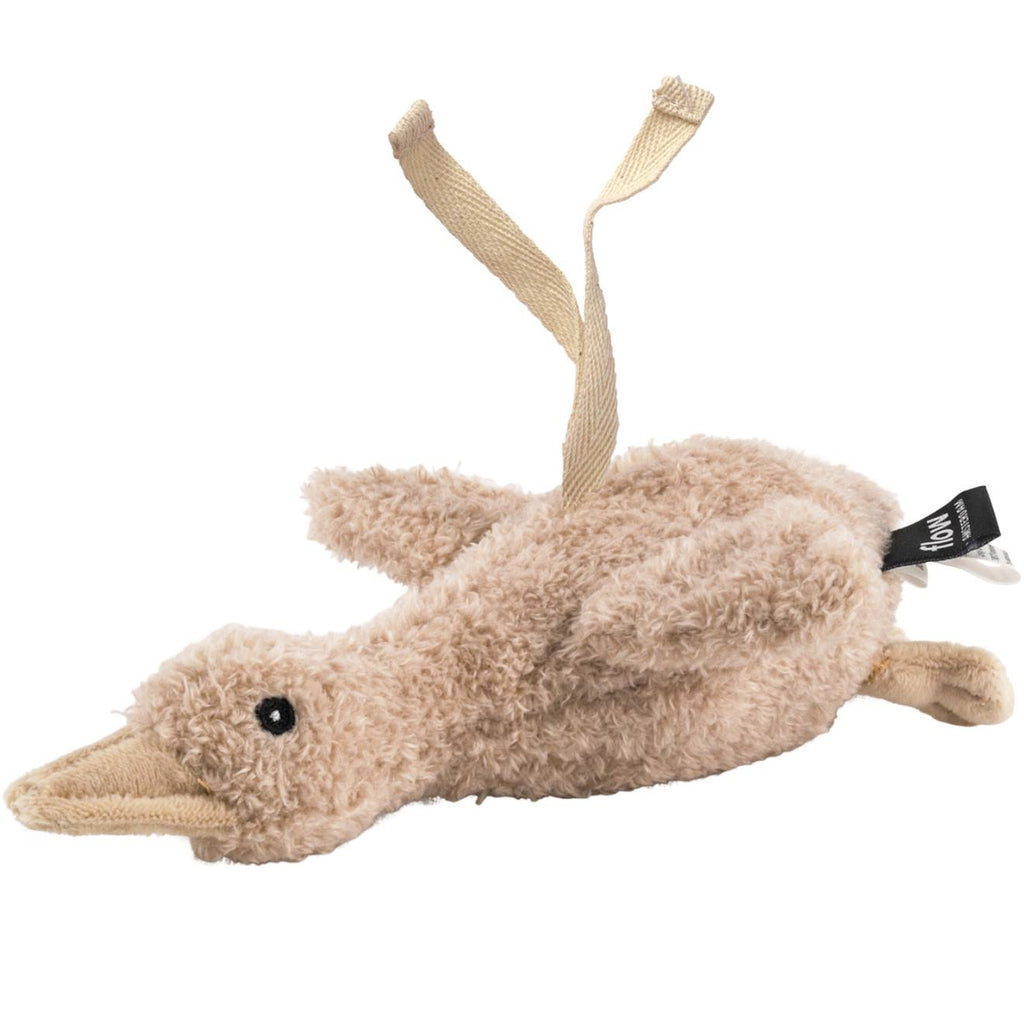 Peluche bruit blanc à suspendre lou beige (8 cm) avoine